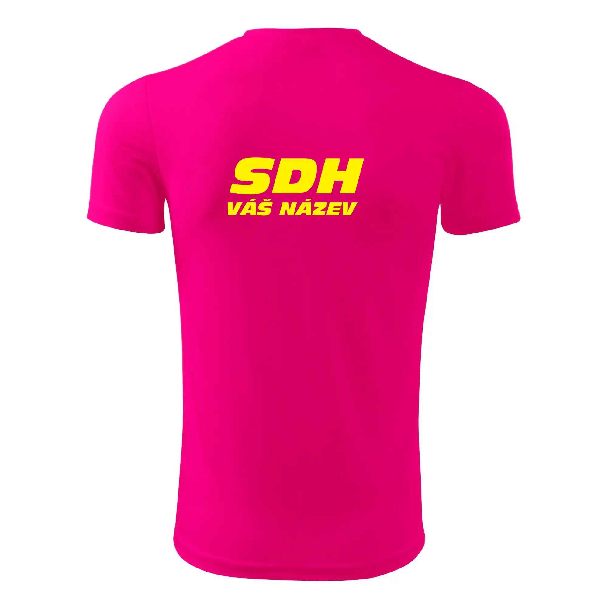 Hasičský sport SDH + váš název ŽLUTÁ