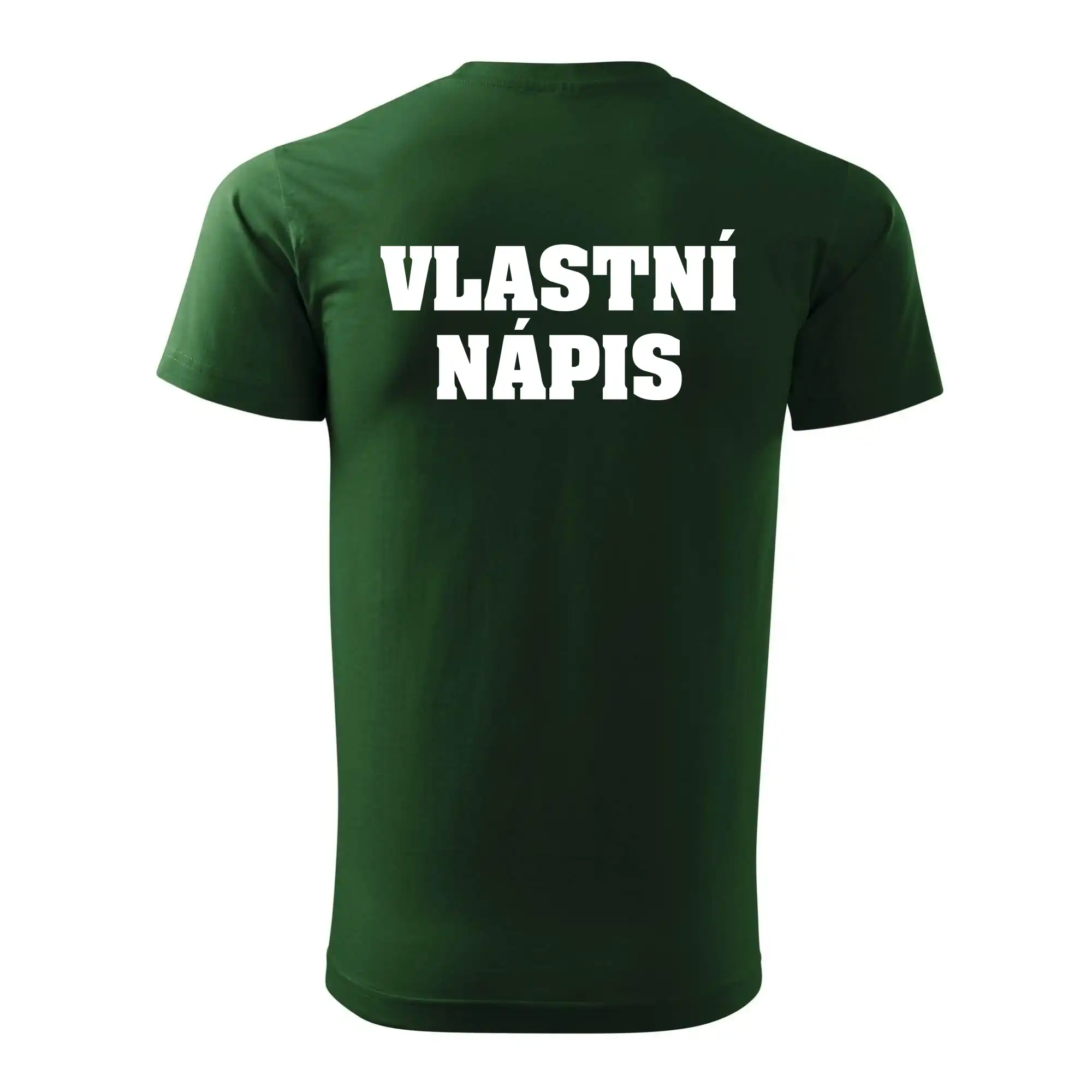 Hvězda života - vlastní nápis vpředu a vzadu