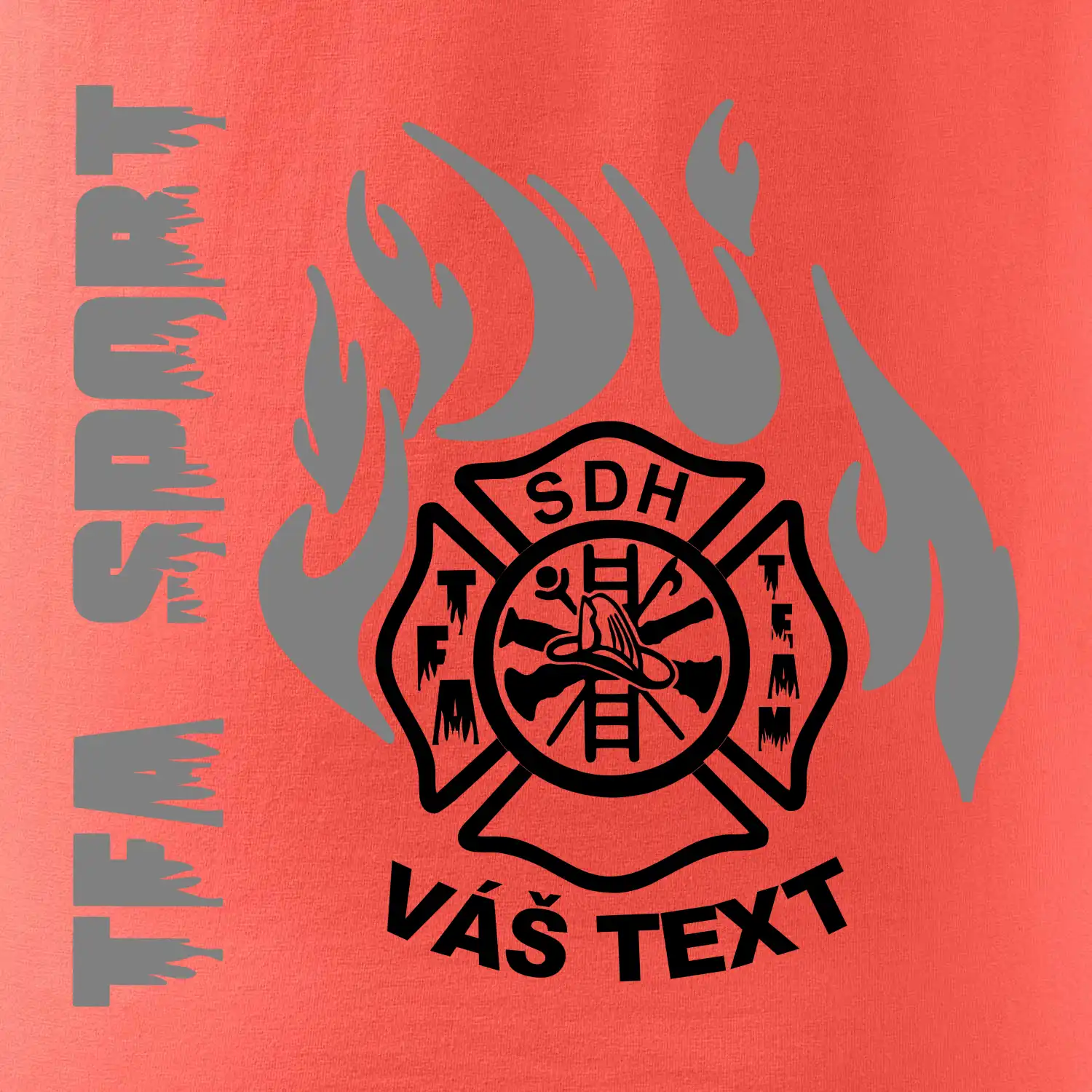 TFA Sport SDH (Reflexní) - Vlastní nápis