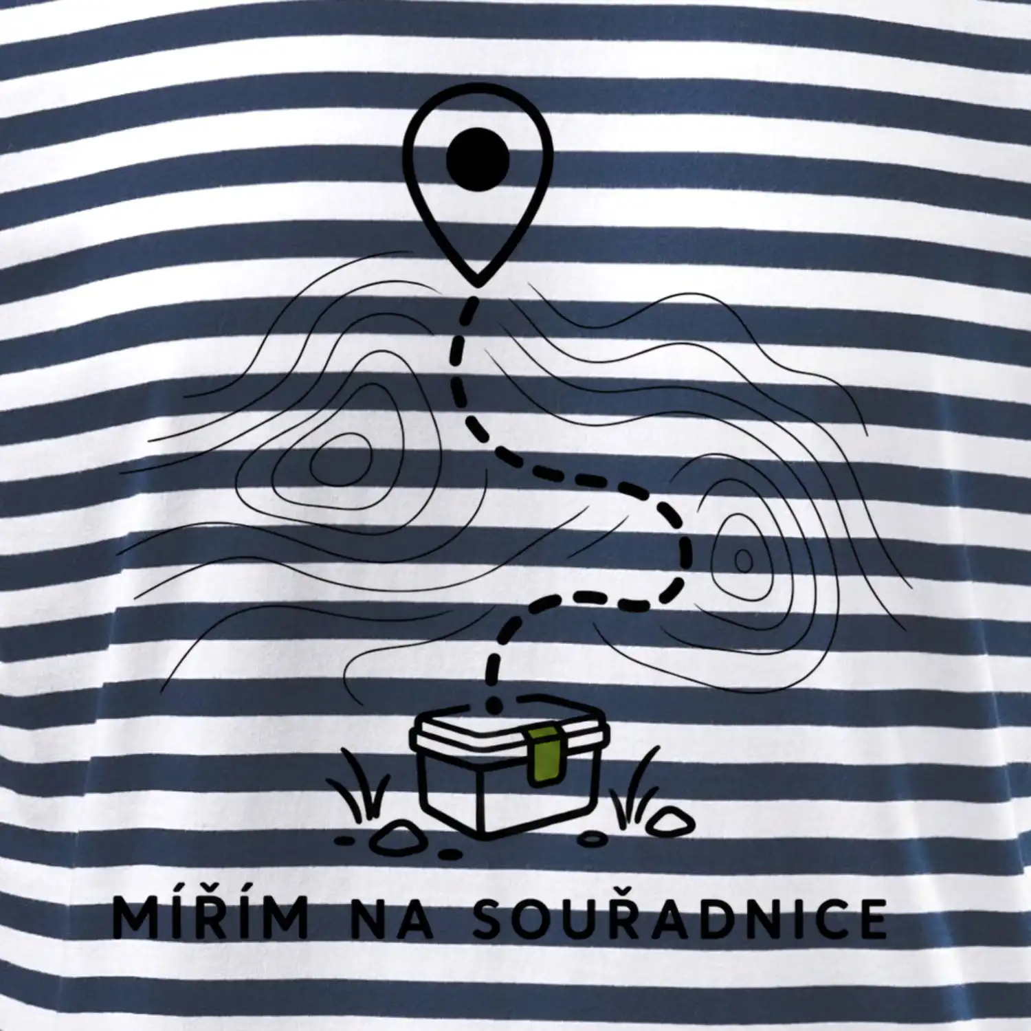 Mířím na souřadnice minimalistická trasa