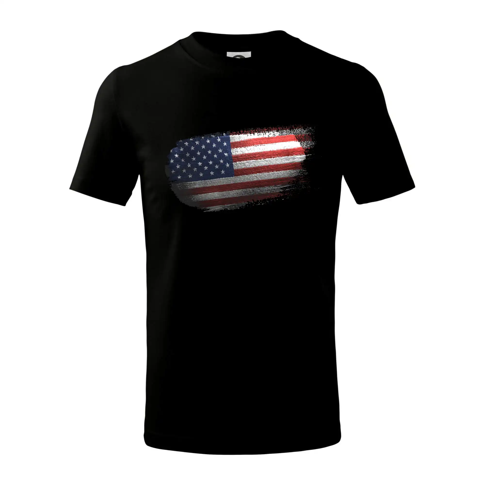 Americká vlajka okousaná