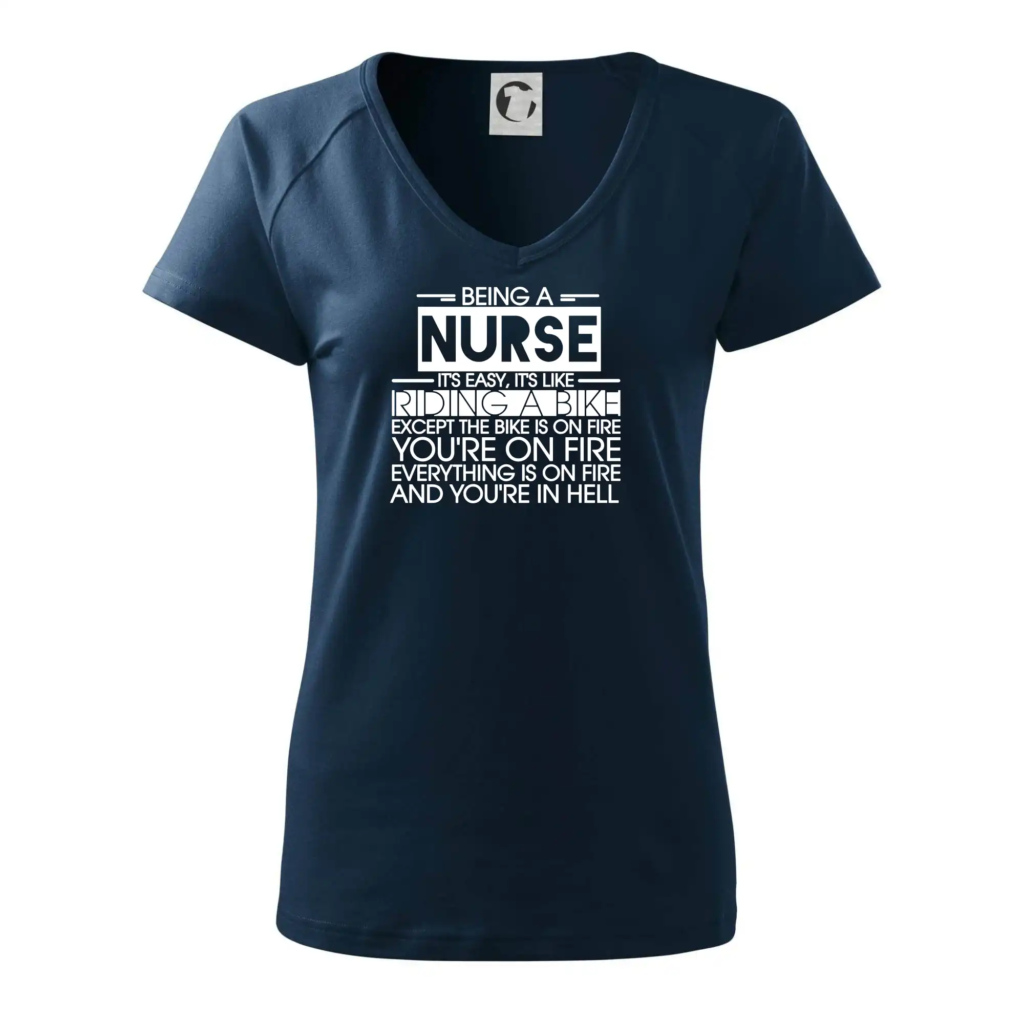 Being a nurse - bike