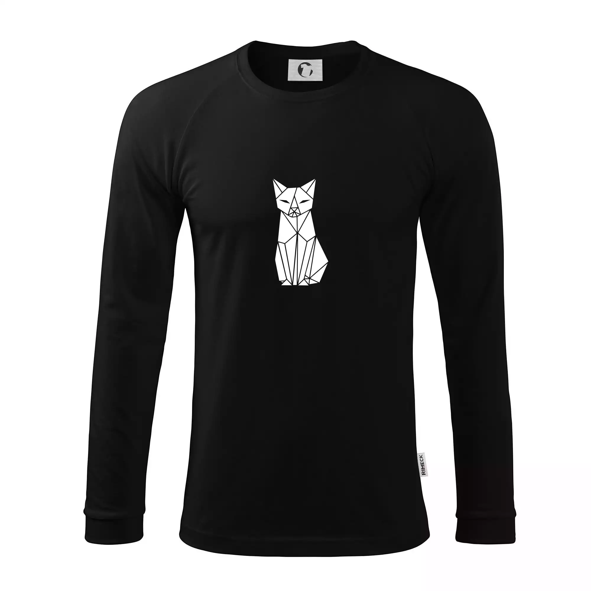 Origami kočka zepředu