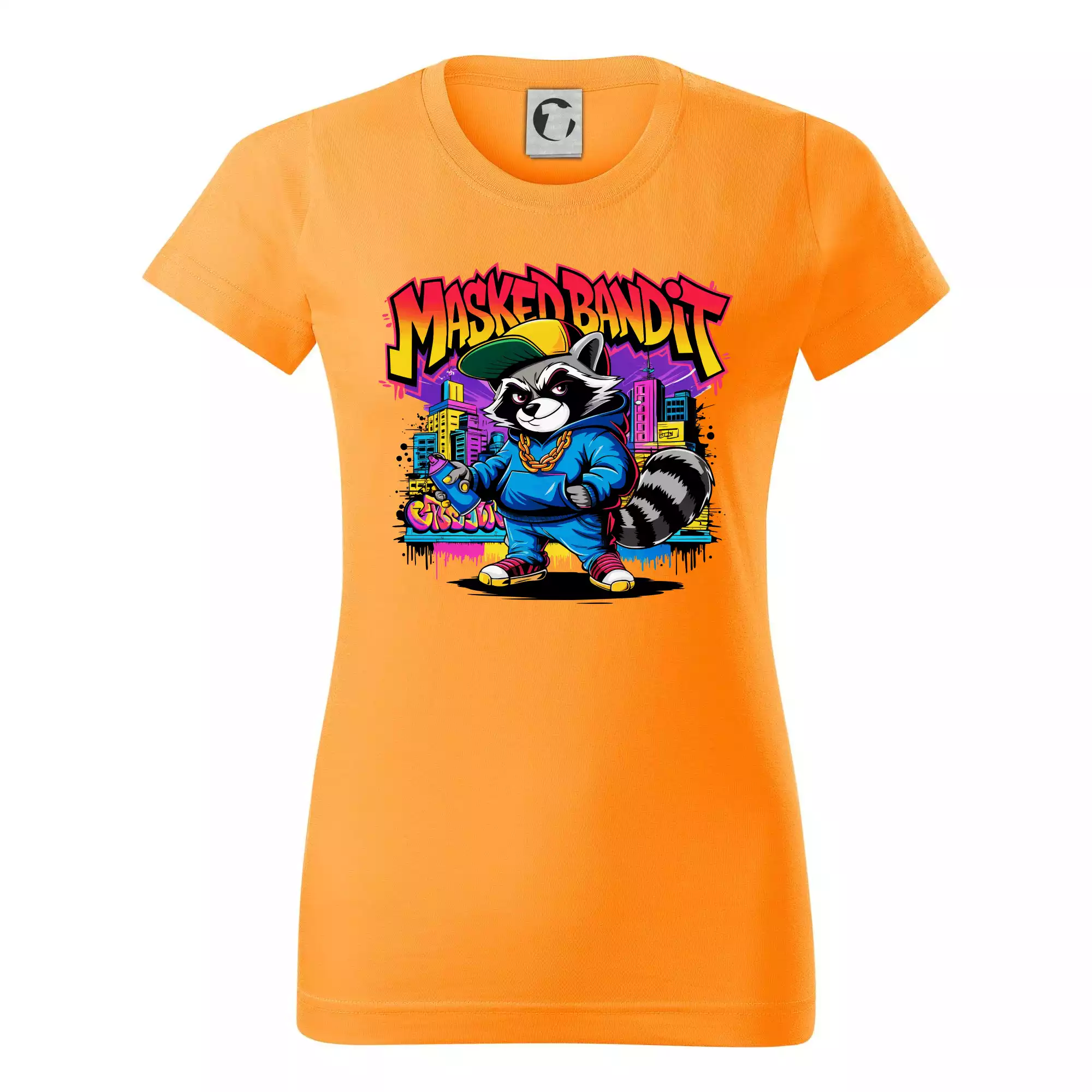 Mýval - masked bandit grafitti