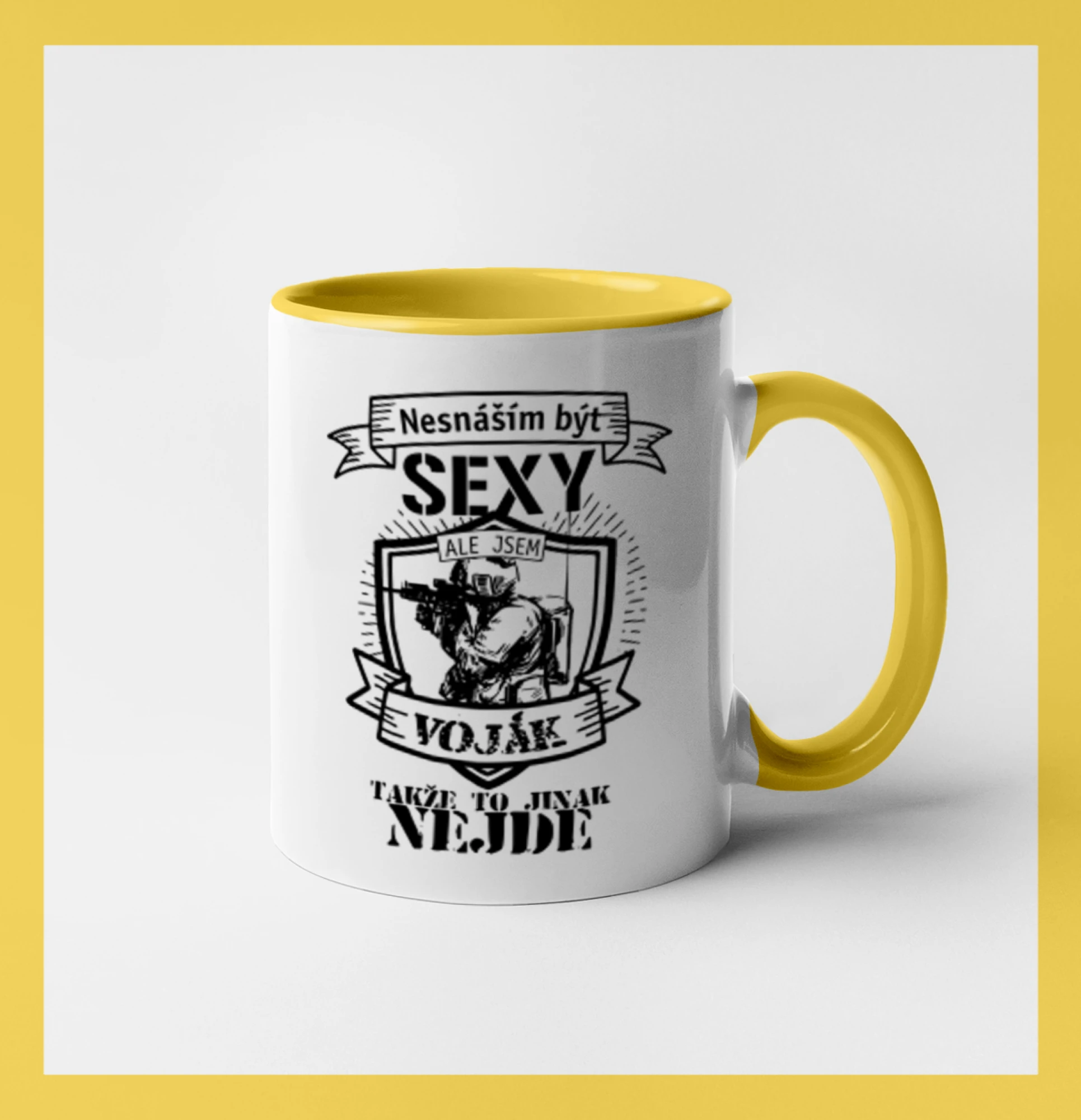 Nesnáším být sexy voják - erb