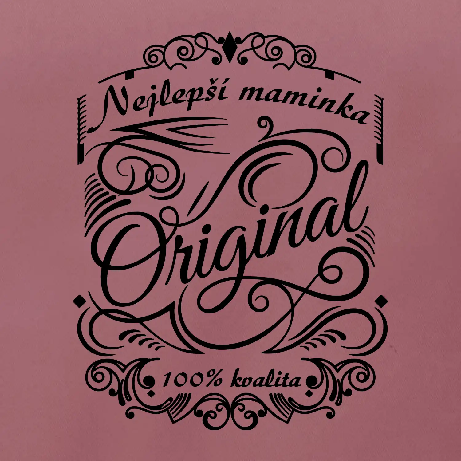 Vintage nejlepší maminka 100% kvalita