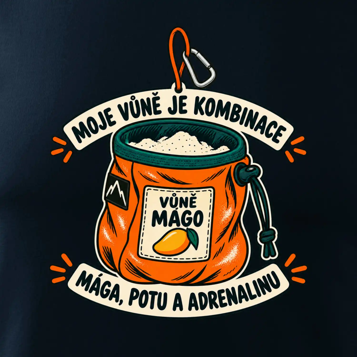 Vůně mága potu a adrenalinu