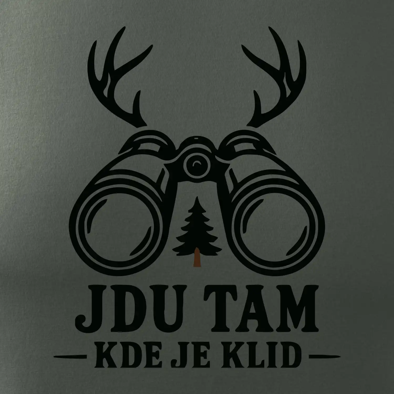 Jdu tam kde je klid dalekohled a paroží