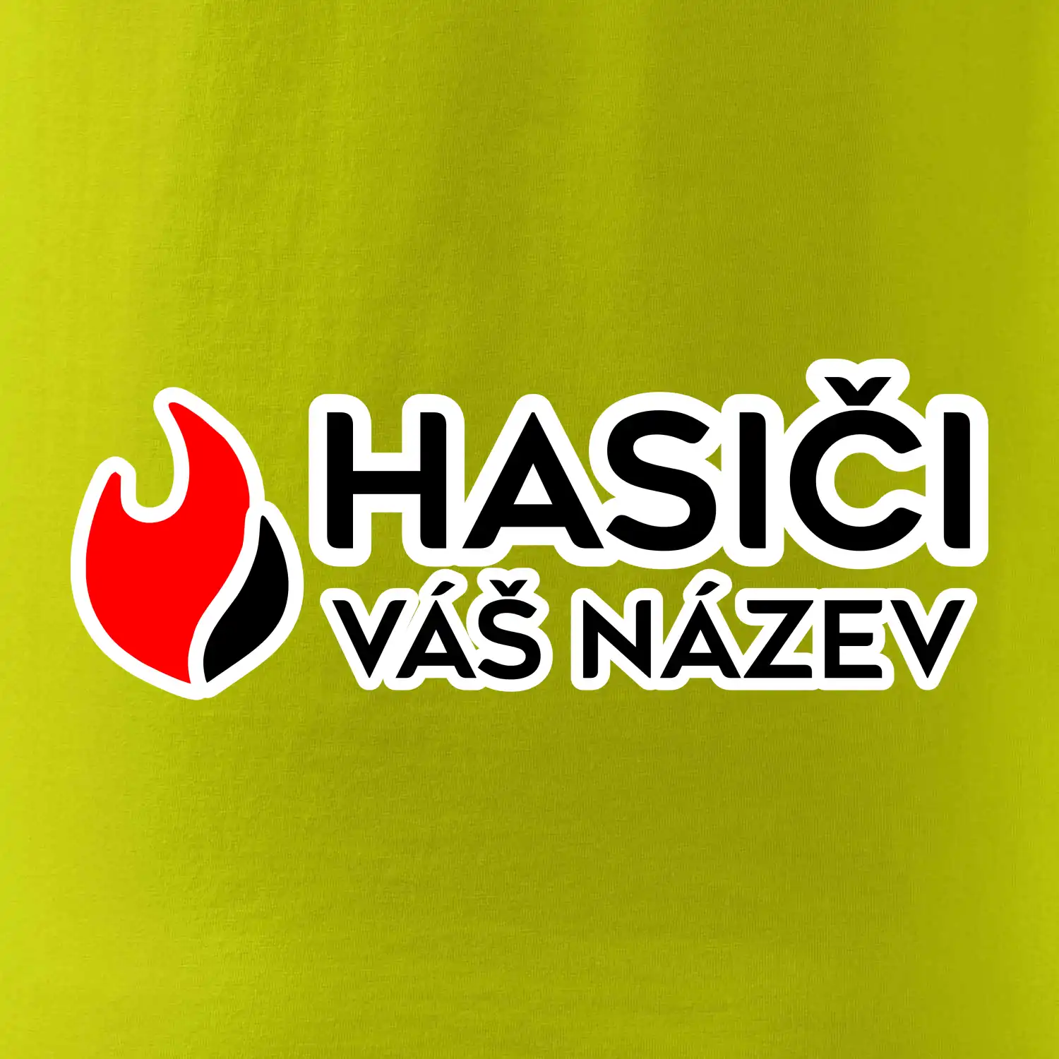 Hasiči půlený oheň - vlastní název
