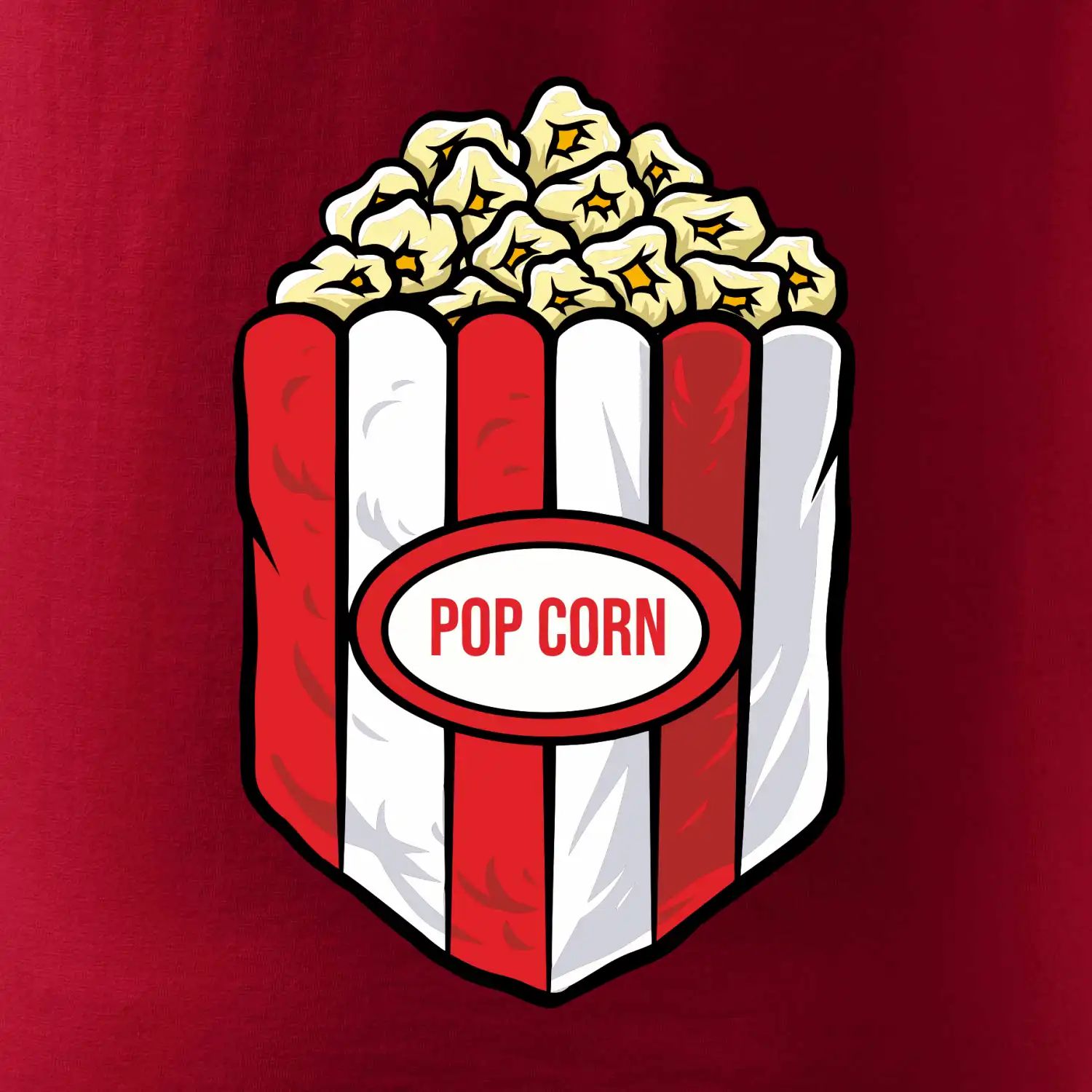 Popcorn v kapse