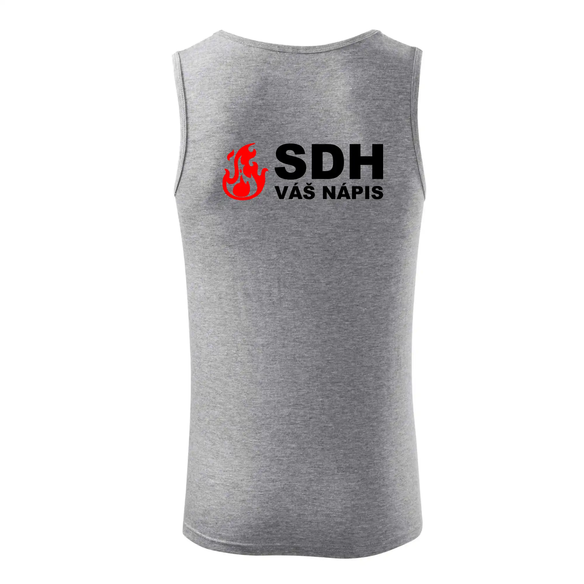 SDH nápis (oheň, název sboru - vlastní nápis)