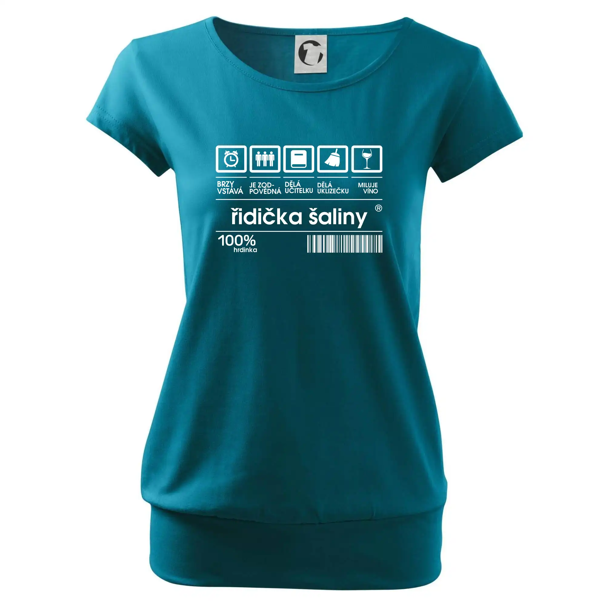 Čárový kód - řidička šaliny
