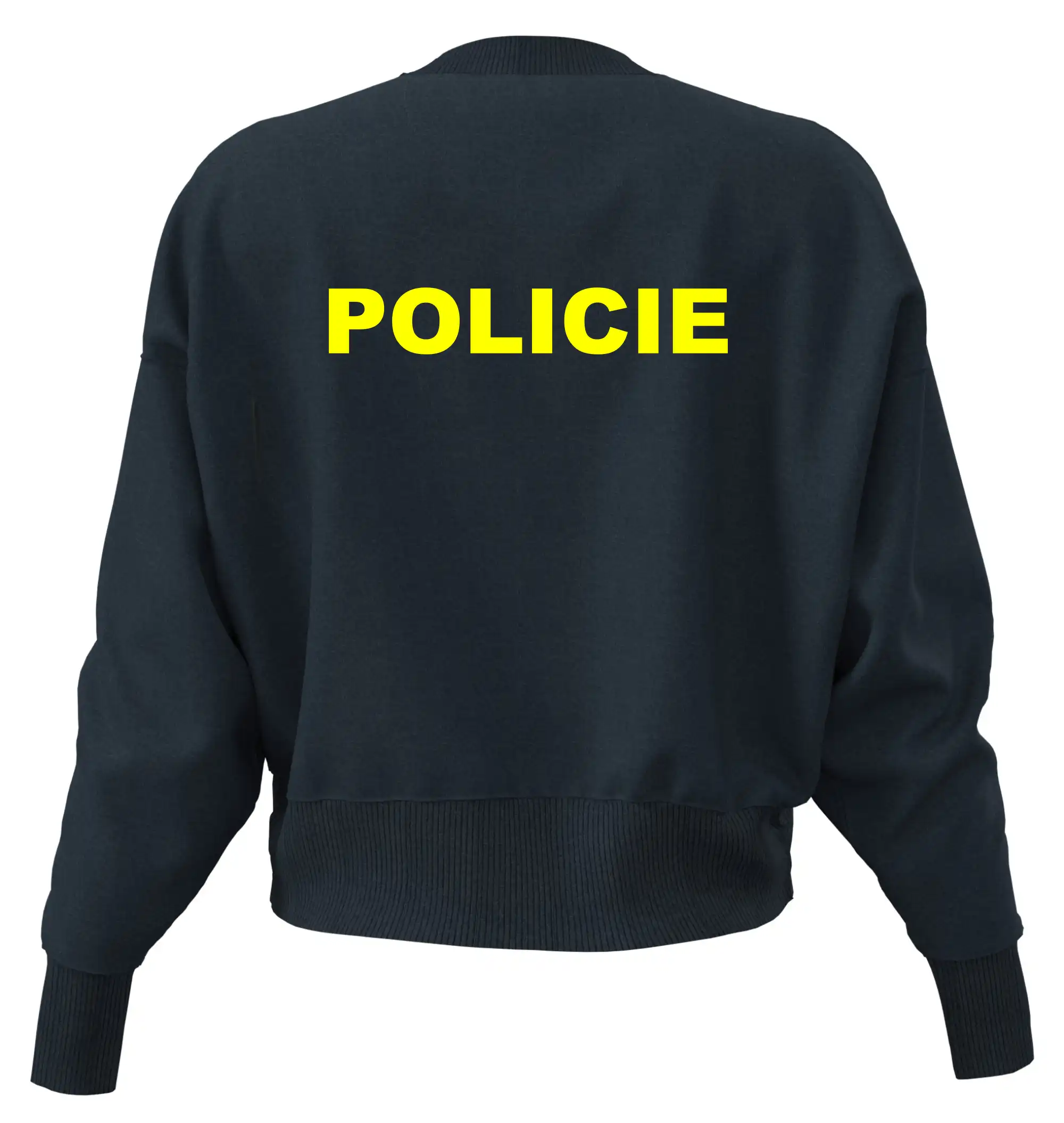 Policie Nápis žlutý