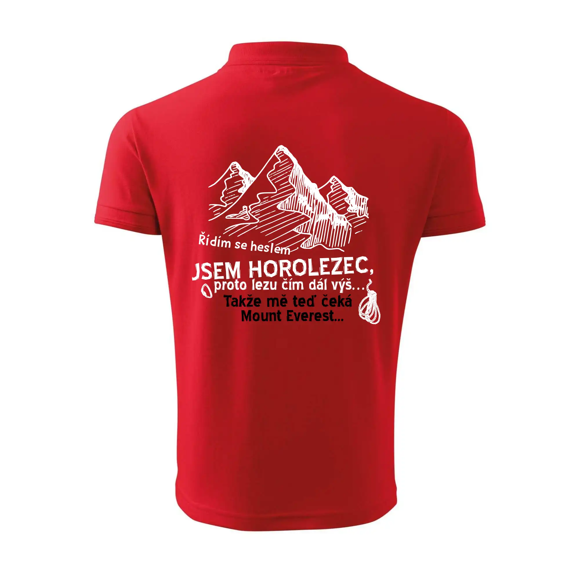 Jsem horolezec, proto lezu čím dál výš