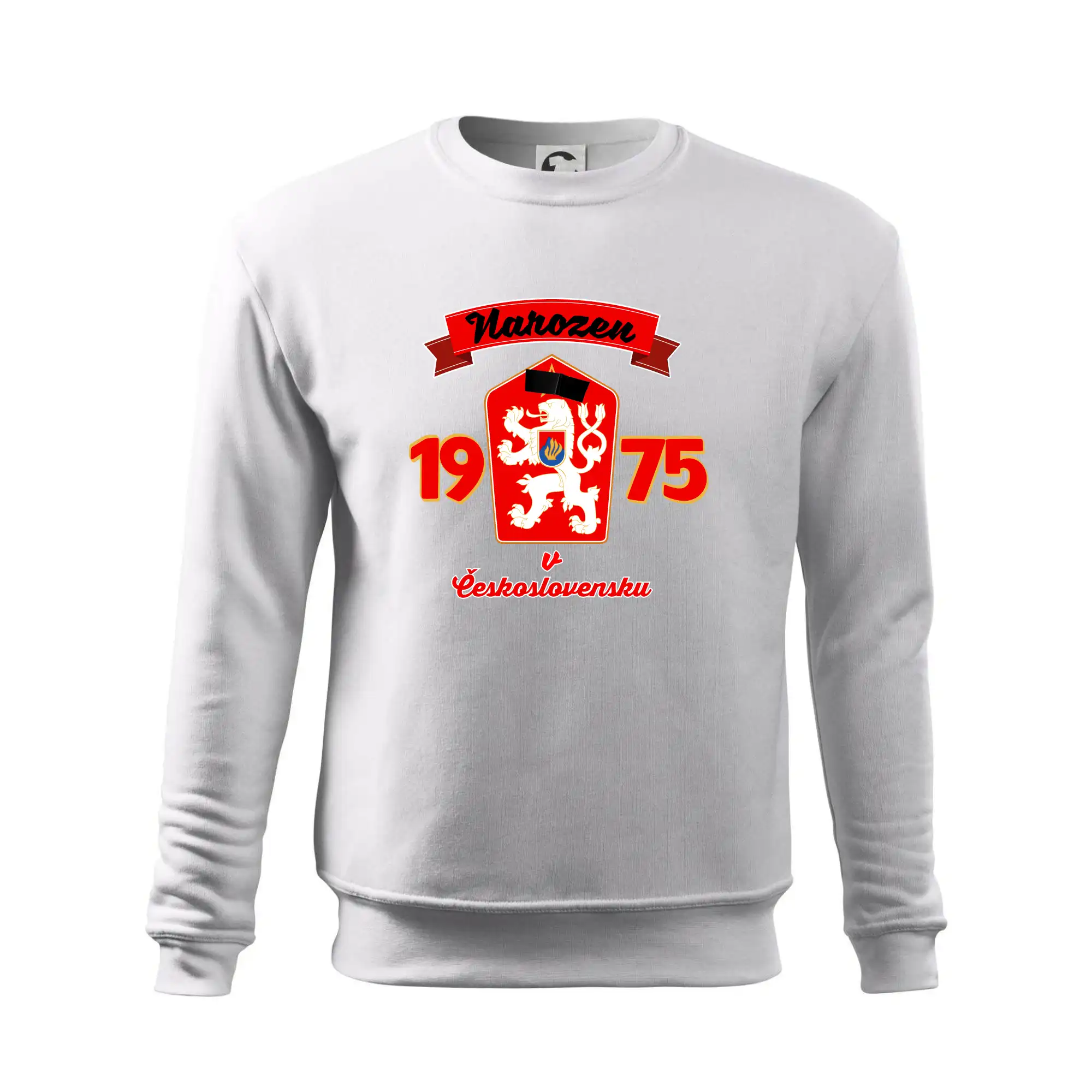 Narozen v Československu - Přelepený znak 1975