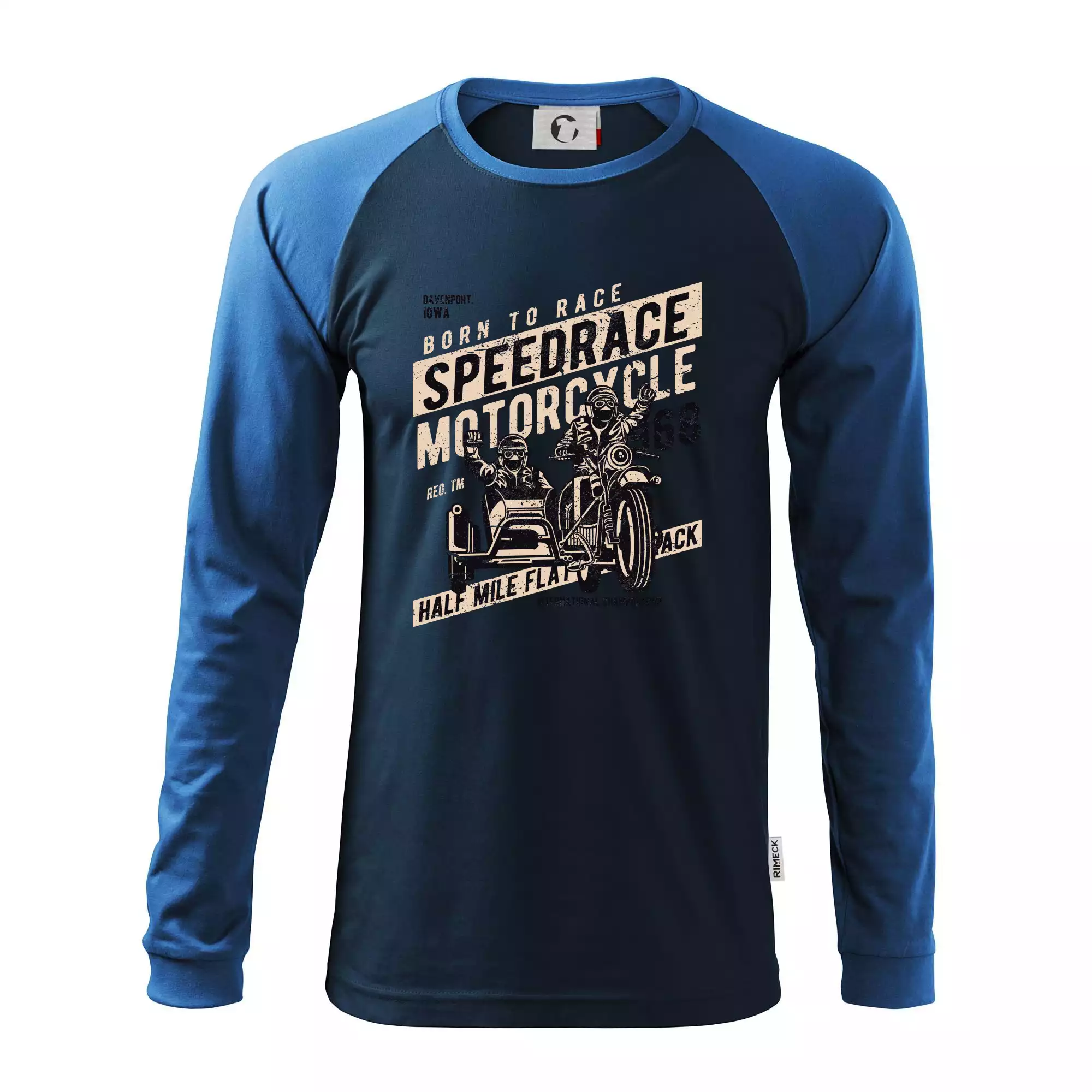 Speedrace motrcycle half mile