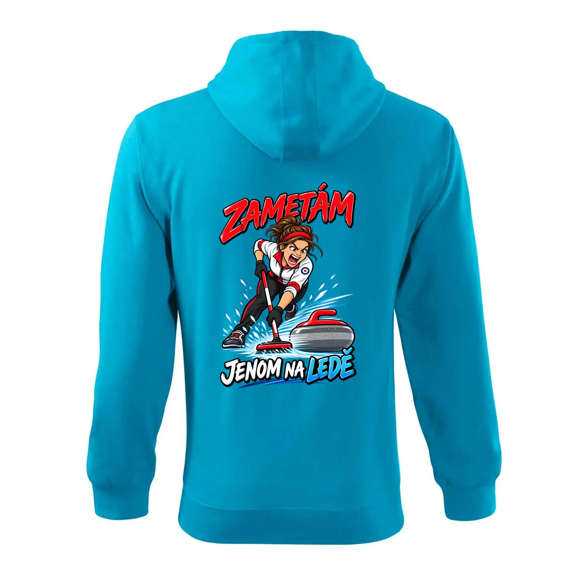 Zuřivé zametání na ledě
