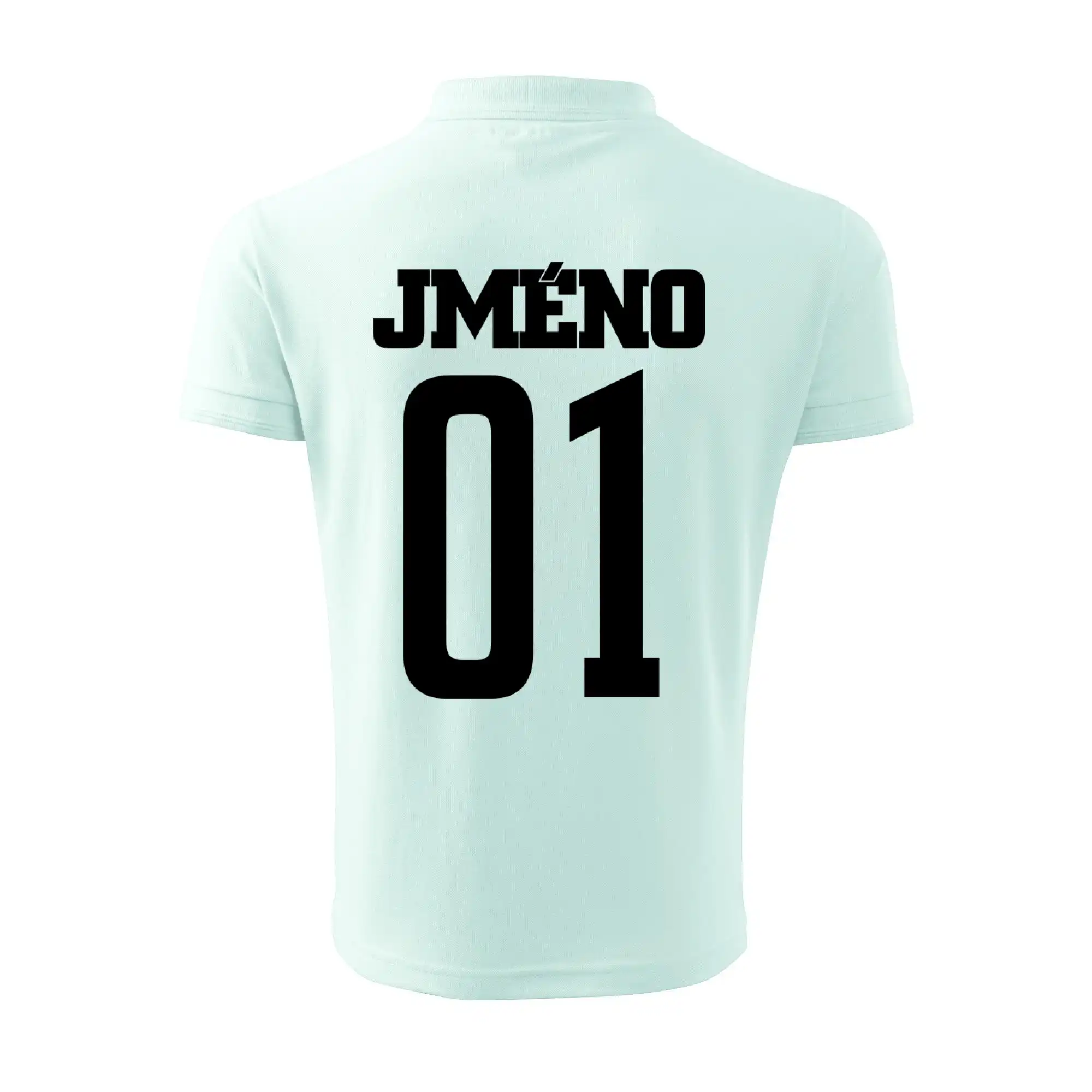 Fotbalový dres - vlastní jméno a číslo