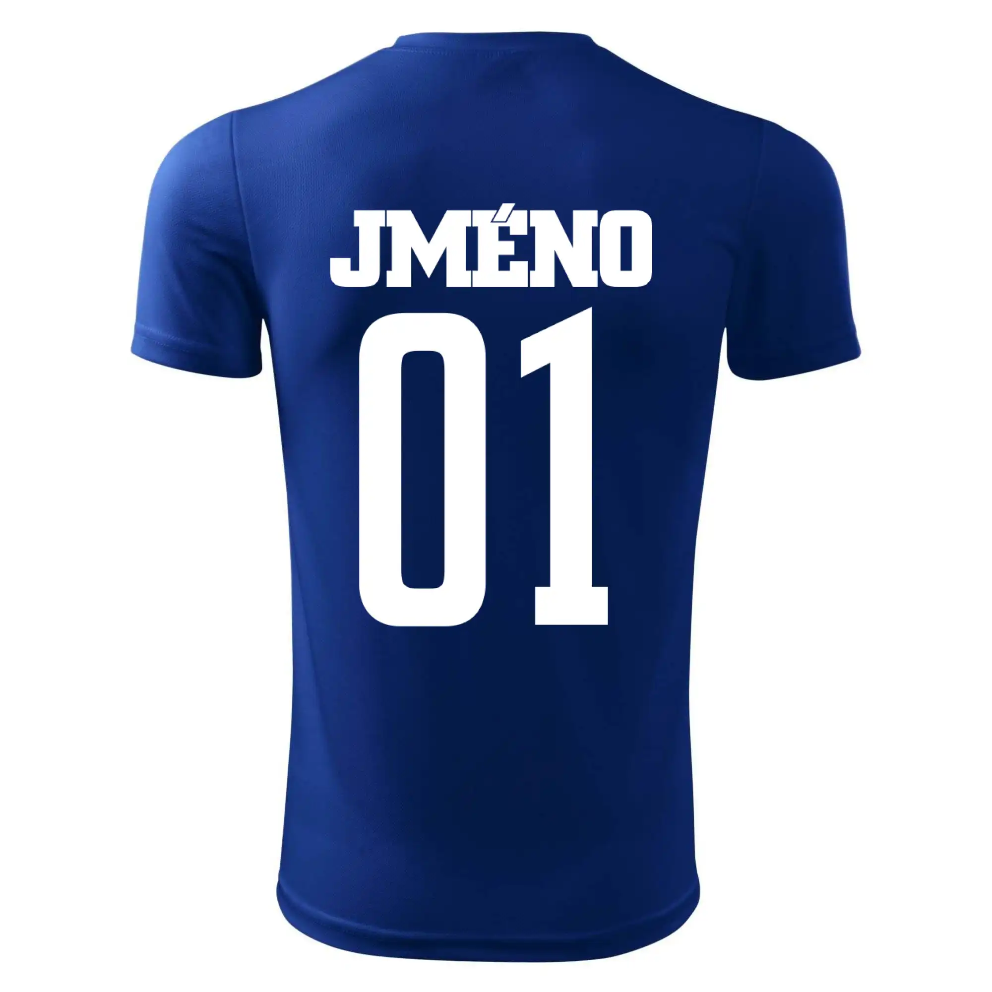 Fotbalový dres - vlastní jméno a číslo
