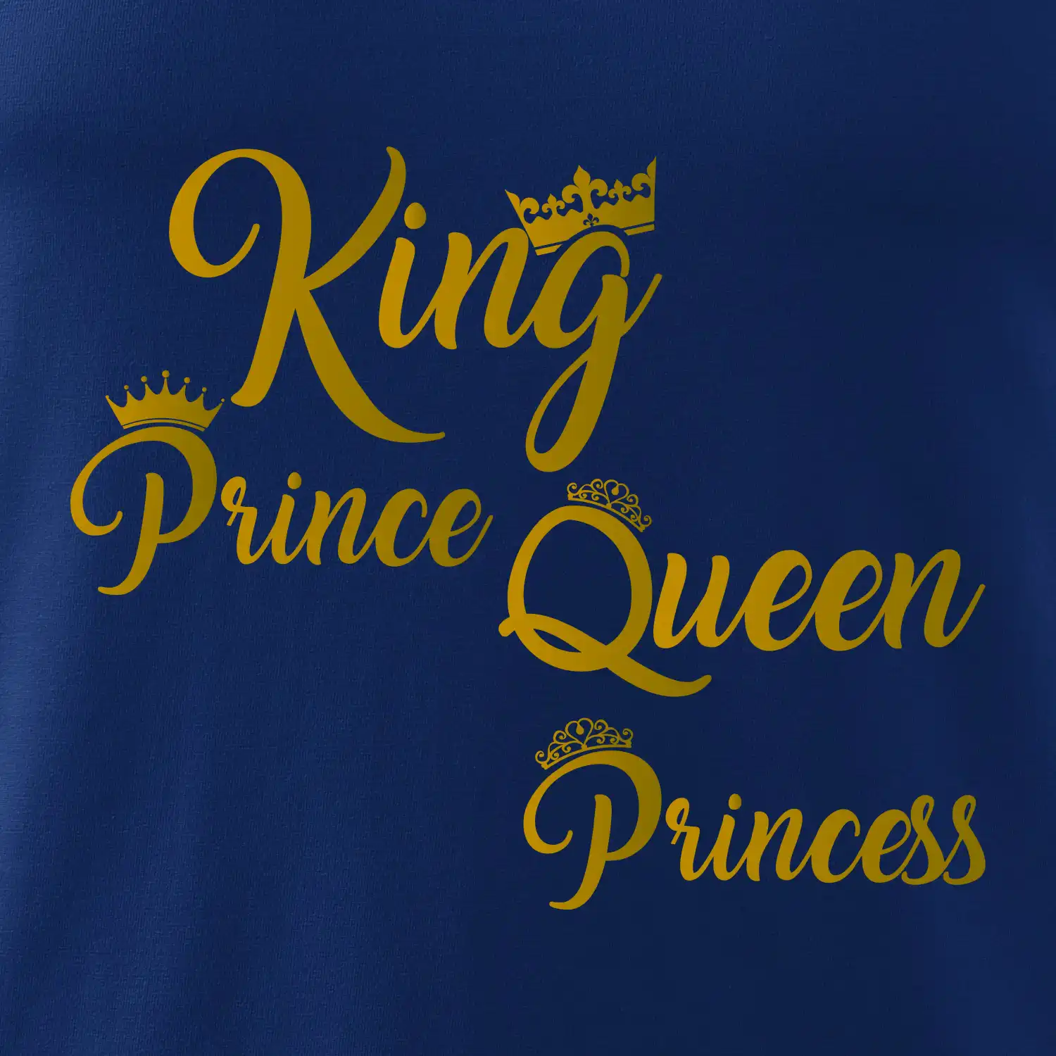 King Queen Rodinná zlatá