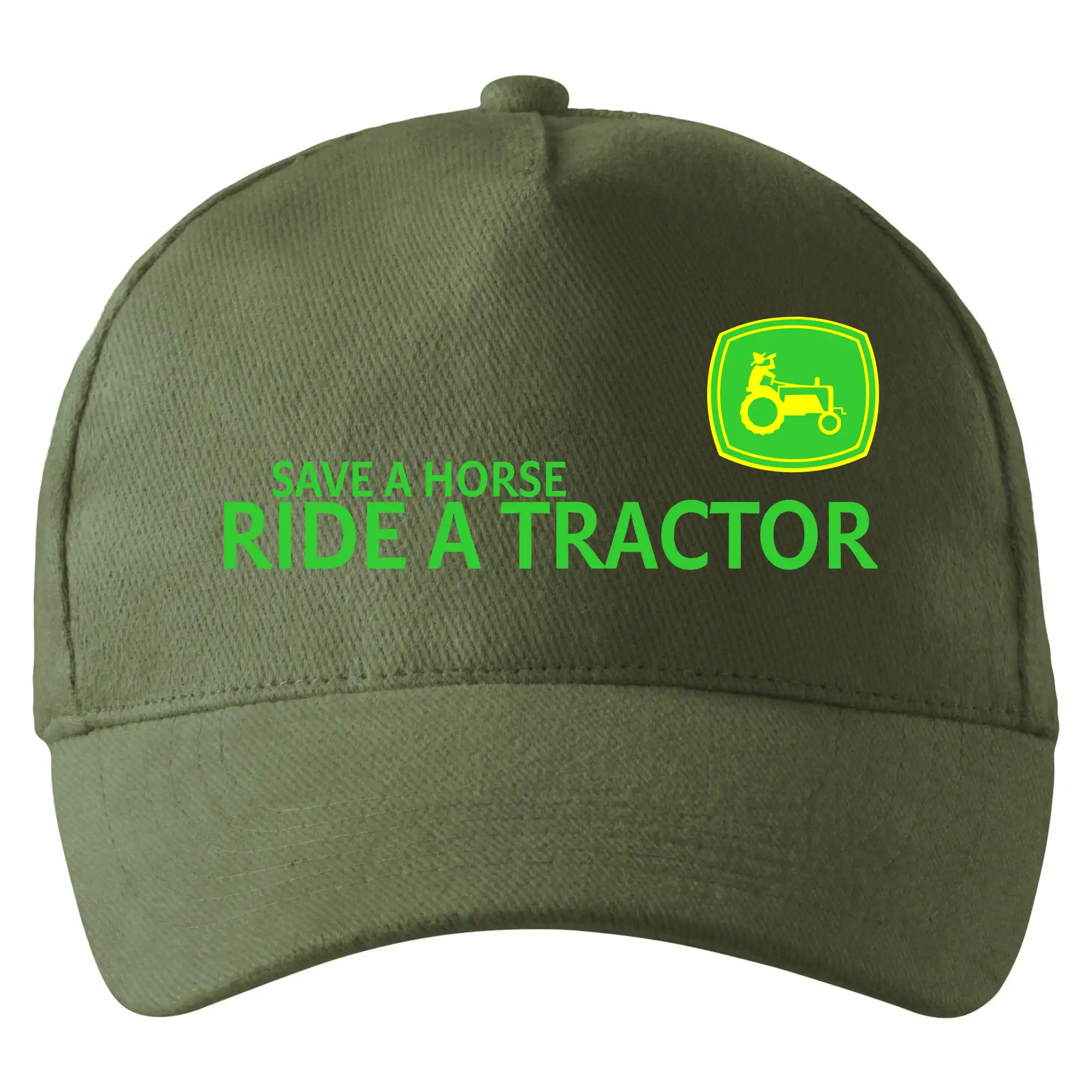 Save horse, ride tractor