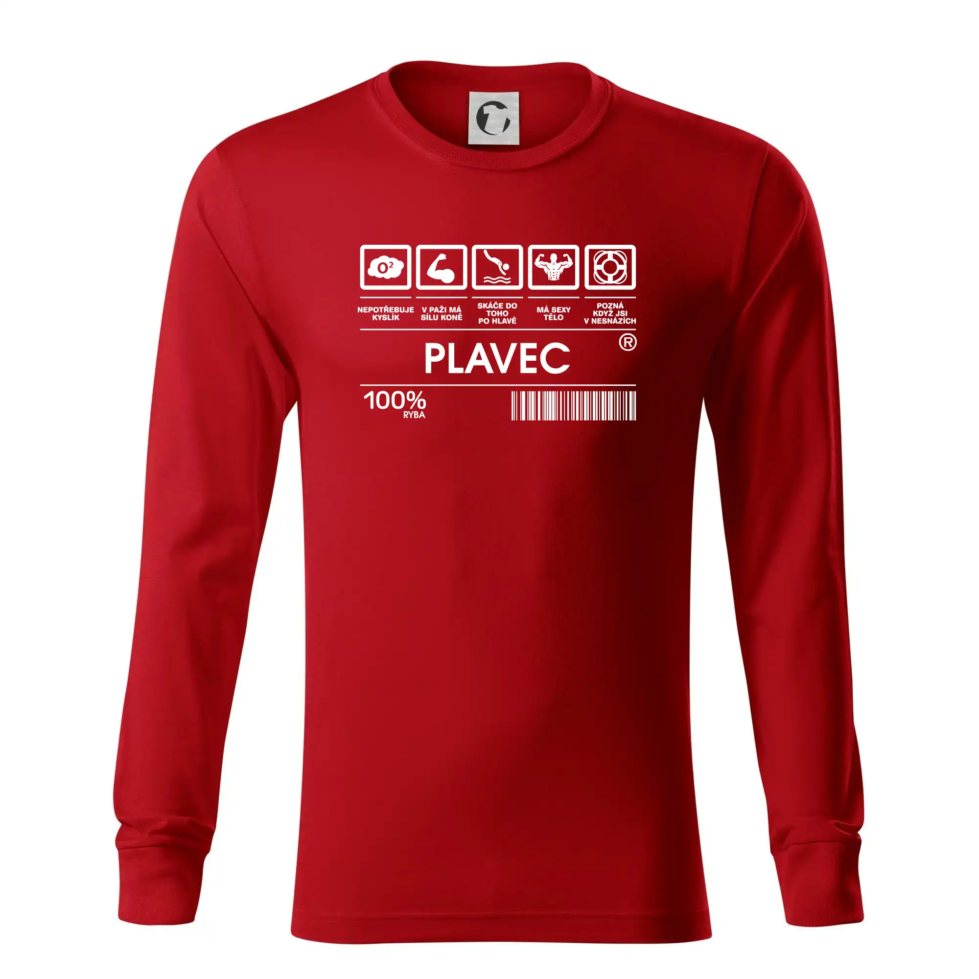 Čárový kód  - Plavec