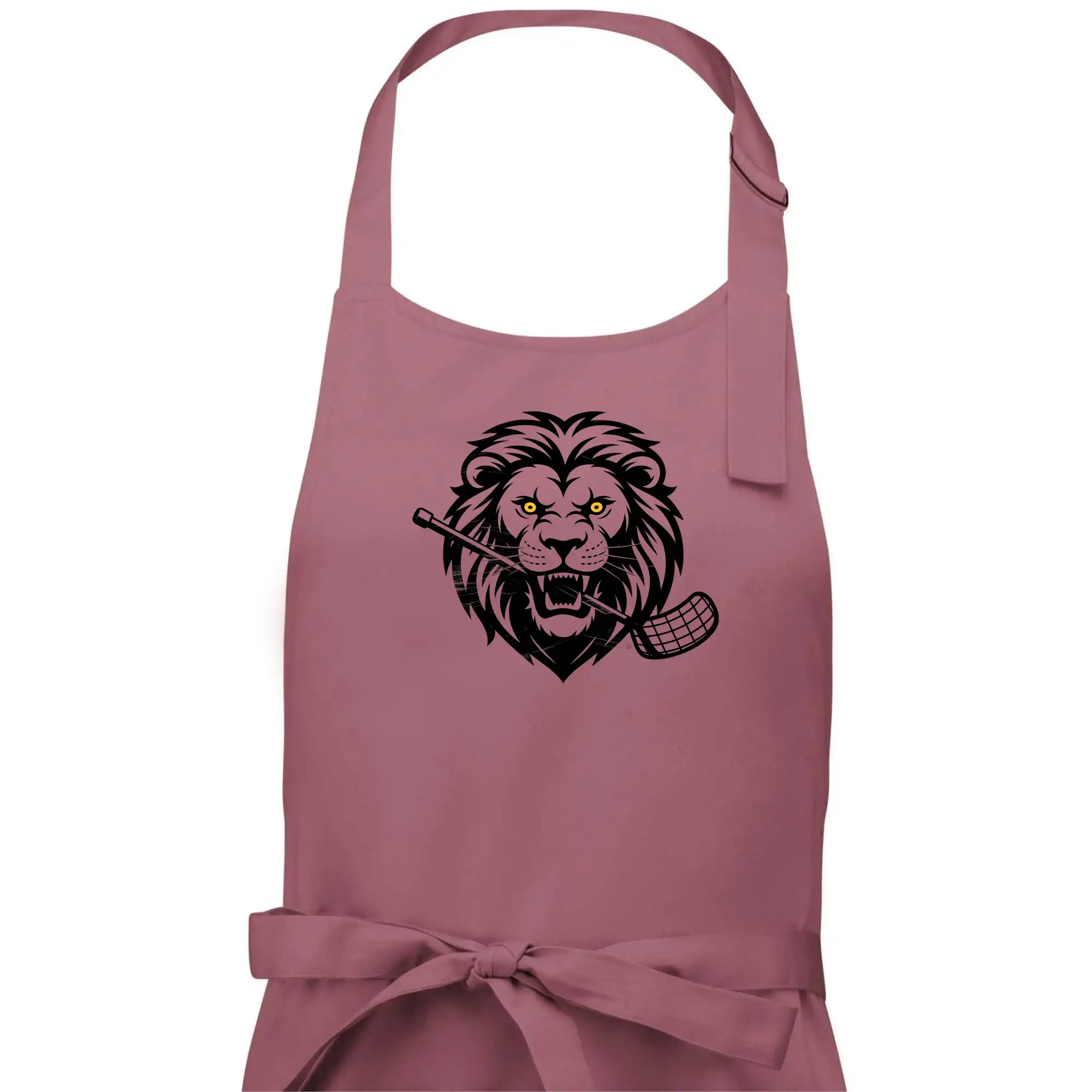 Floorball - Lev s hokejkou v tlamě