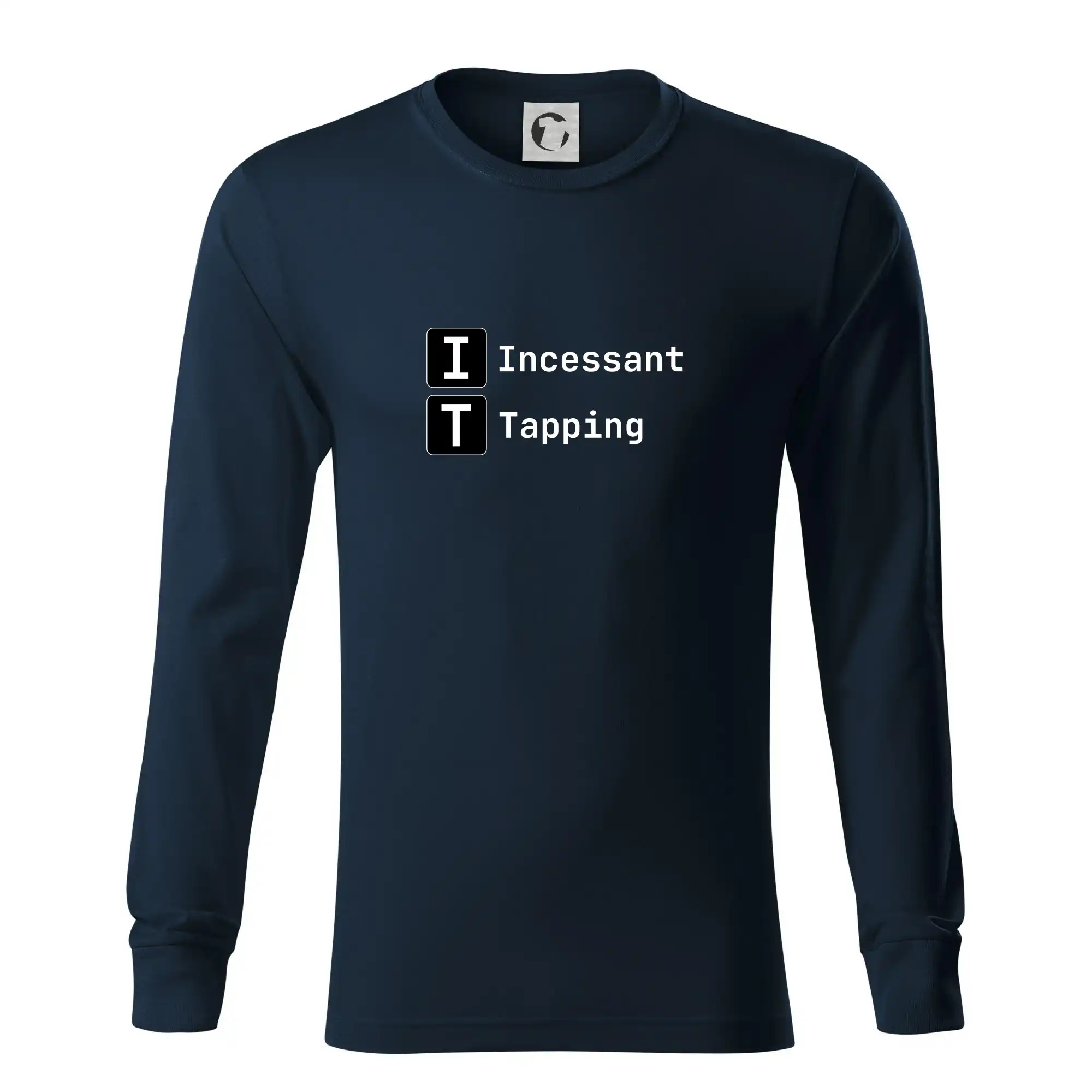 IT Nápis Incessant Tapping