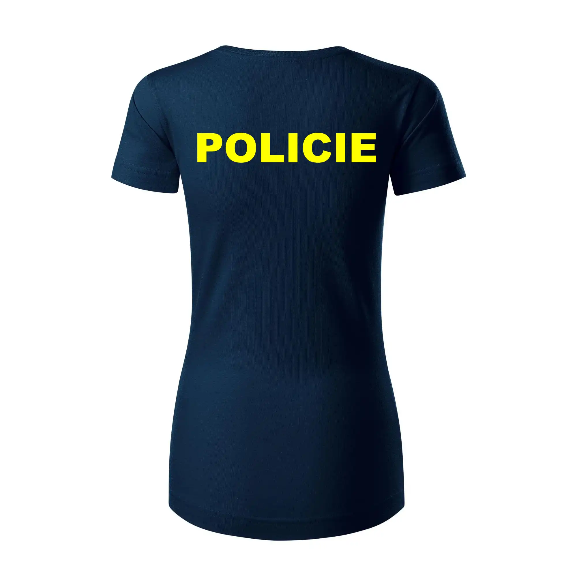 Policie Nápis žlutý
