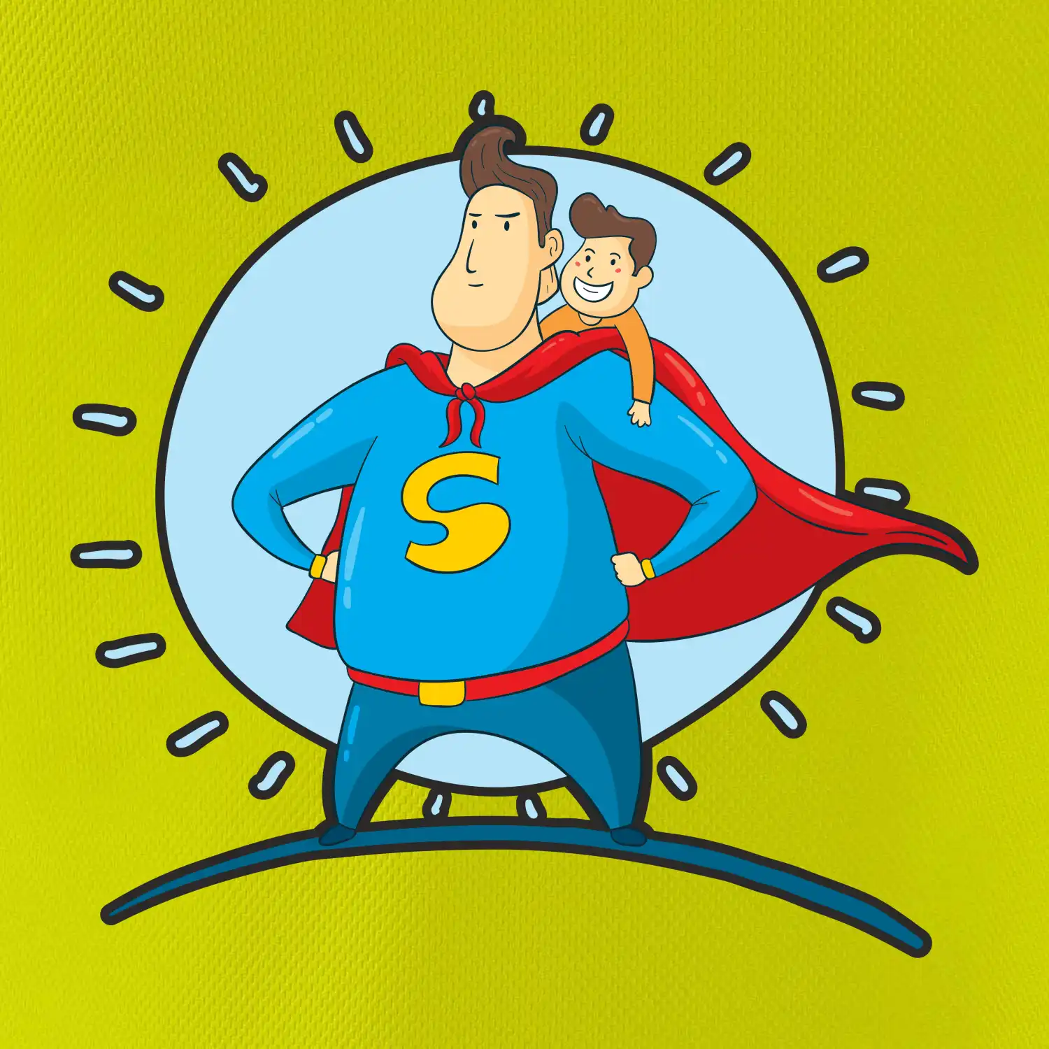 Táta superman - kluk