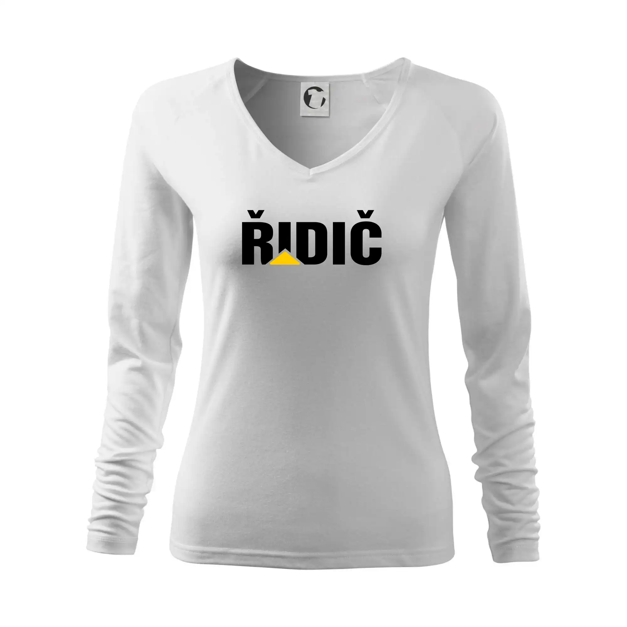 Řidič nápis