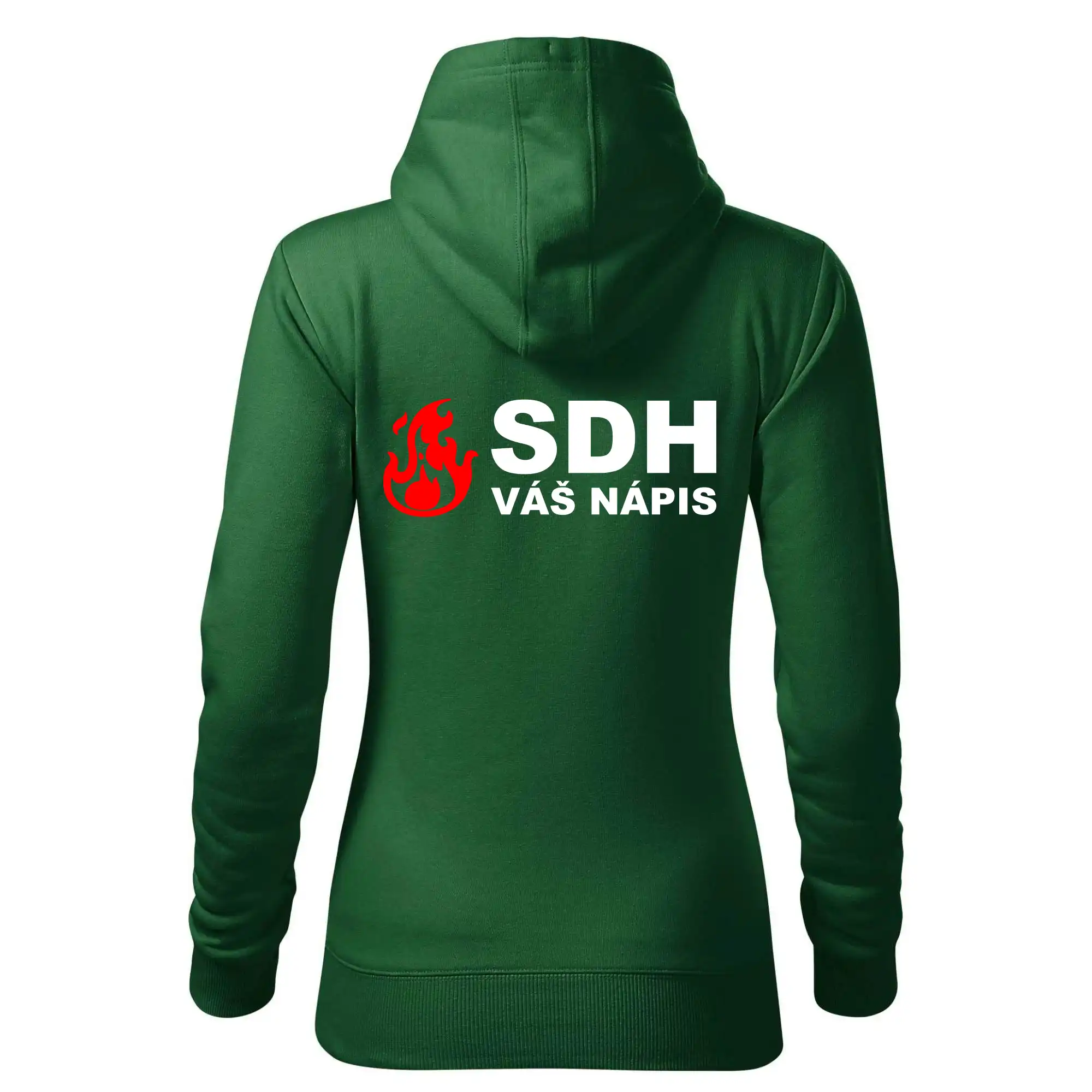 SDH nápis (oheň, firesport, název sboru - vlastní nápis)