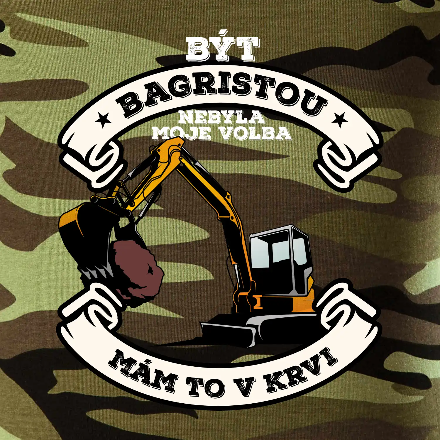 Bagr - být bagristou nebyla moje volba