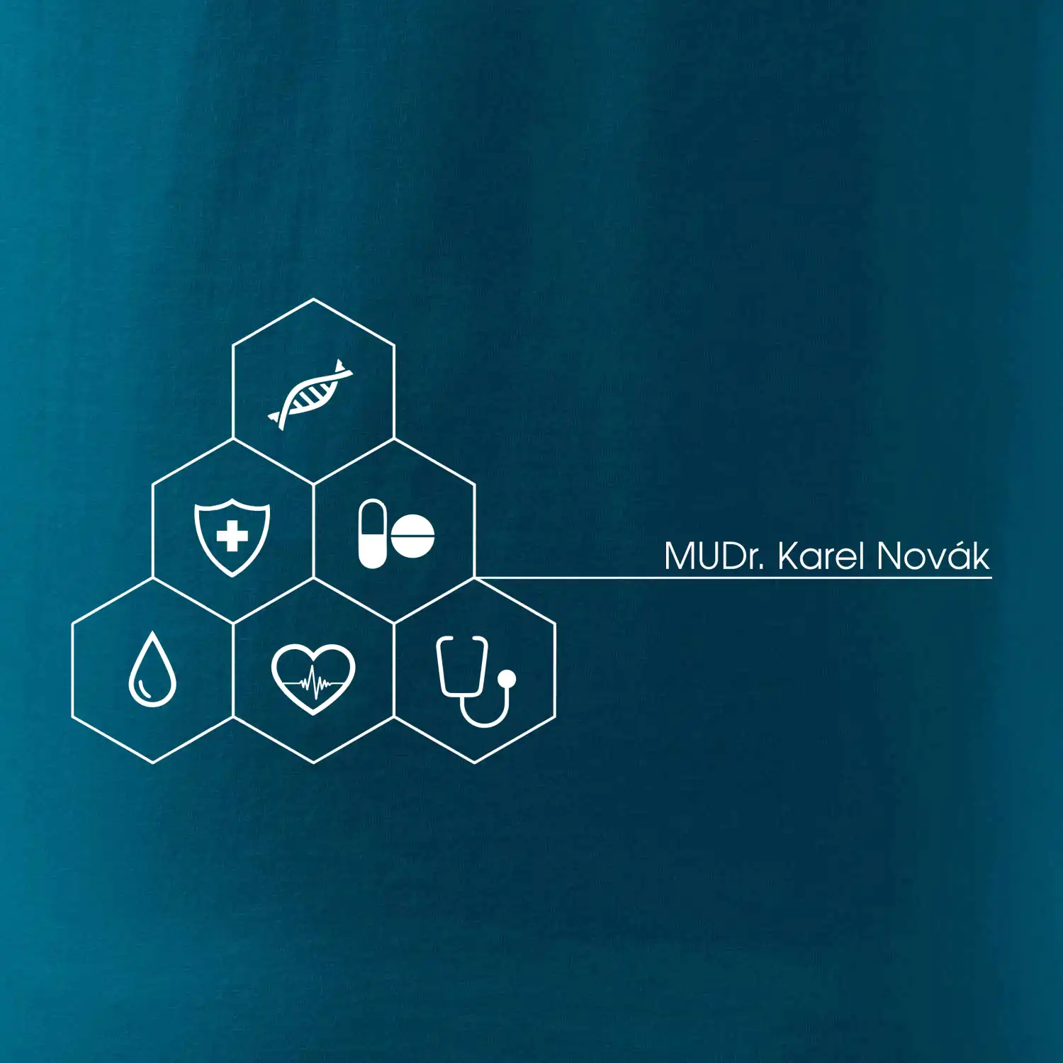 Doktor - ikony a jméno