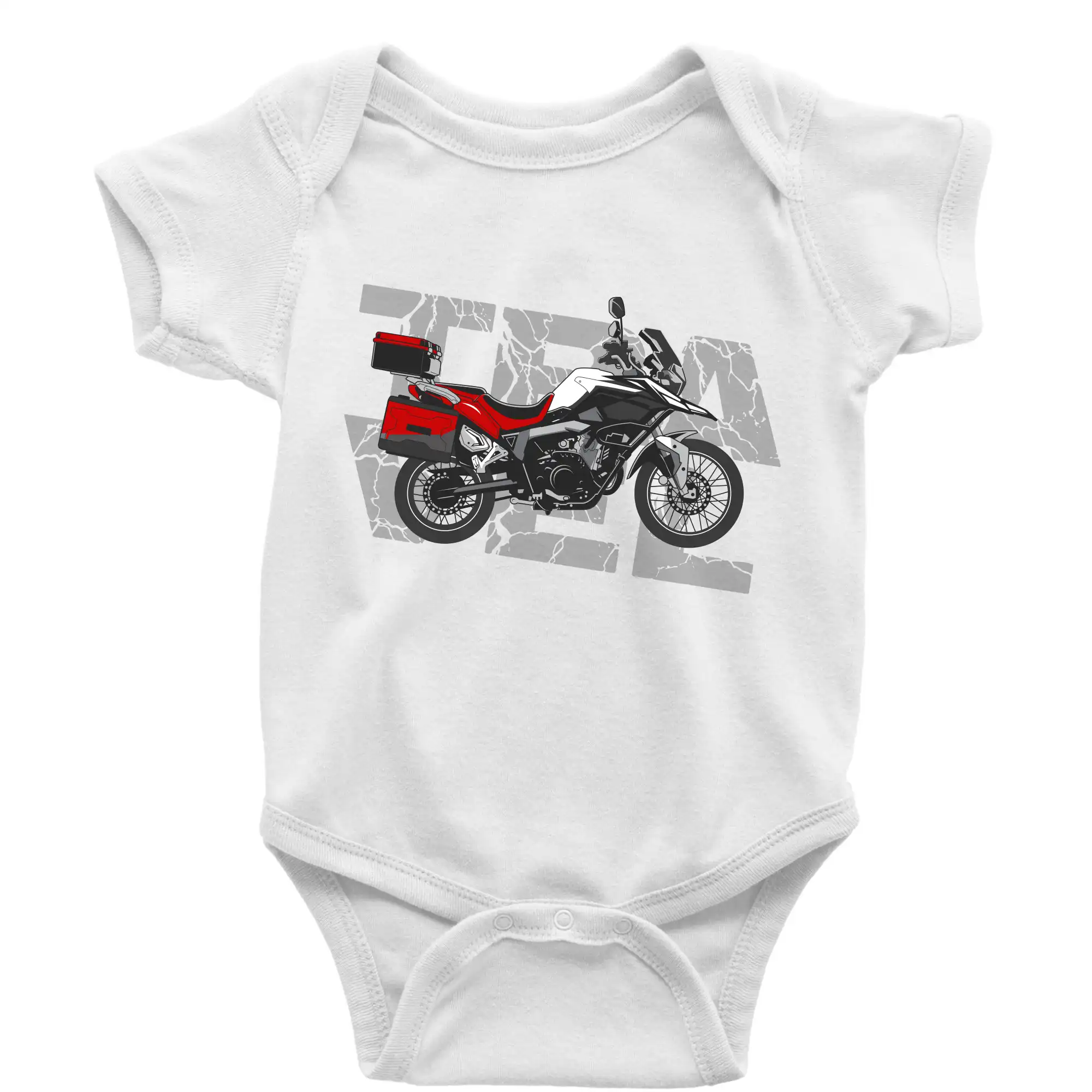 Cestovní enduro červená