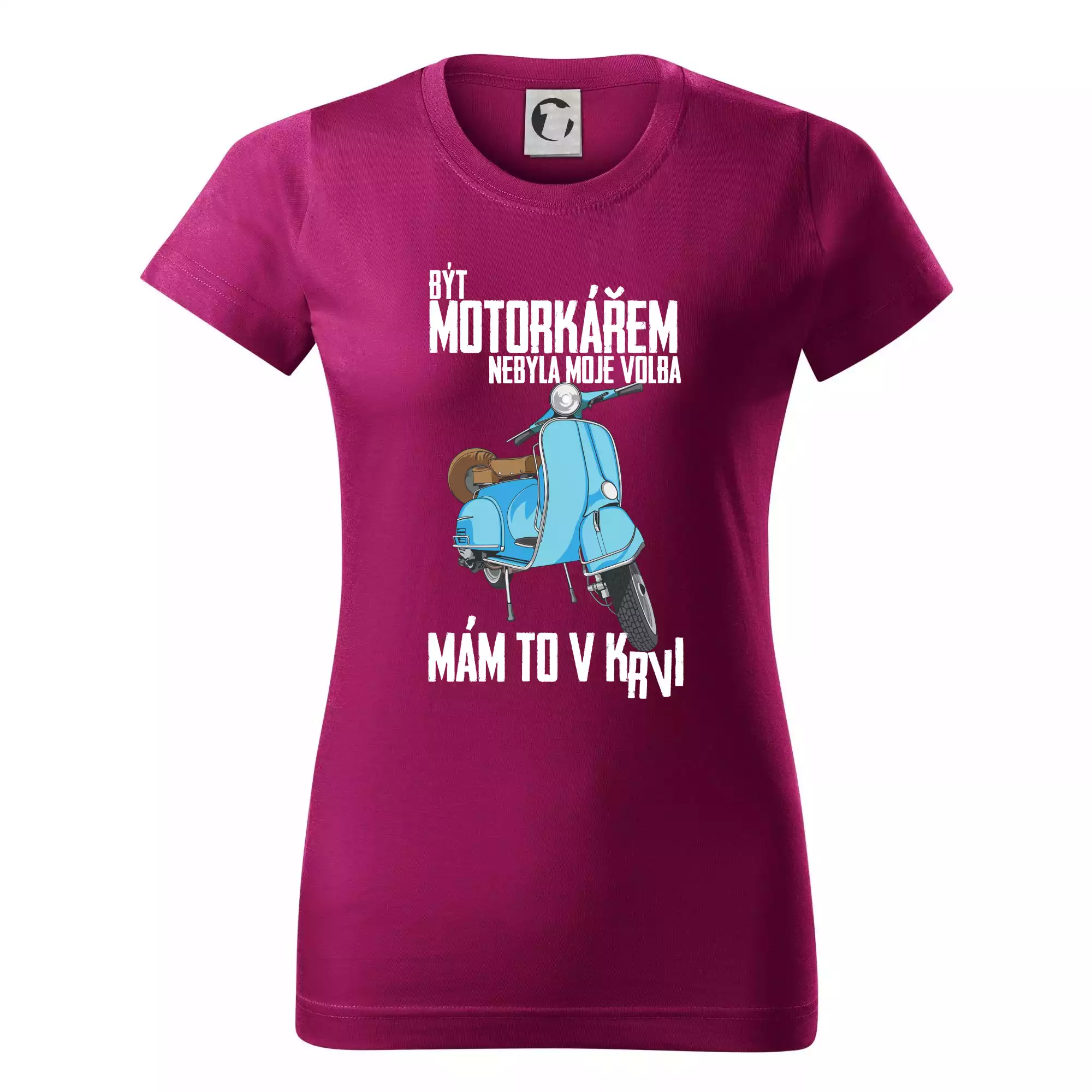 Být motorkářem nebyla moje volba skútr