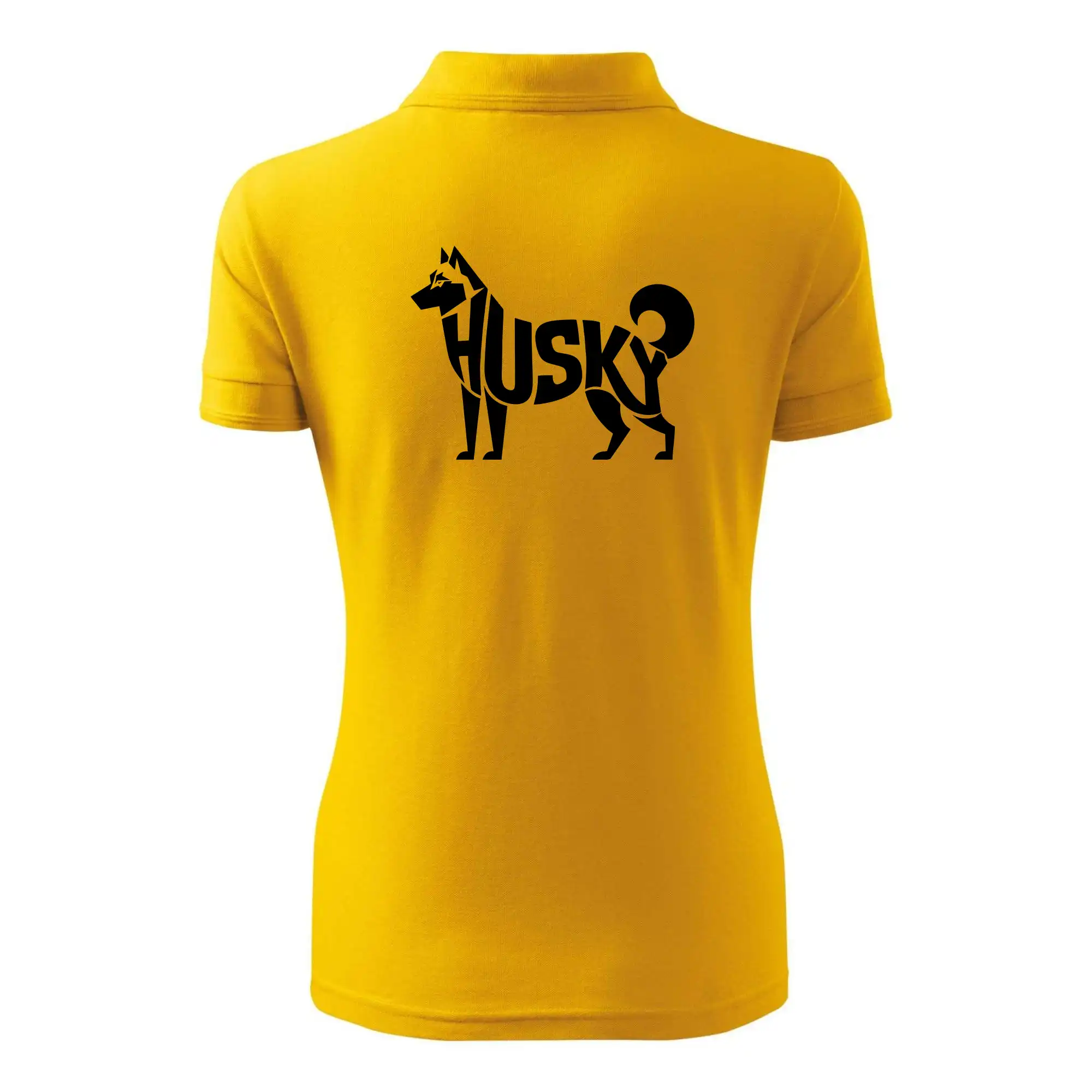 Husky nápis v těle