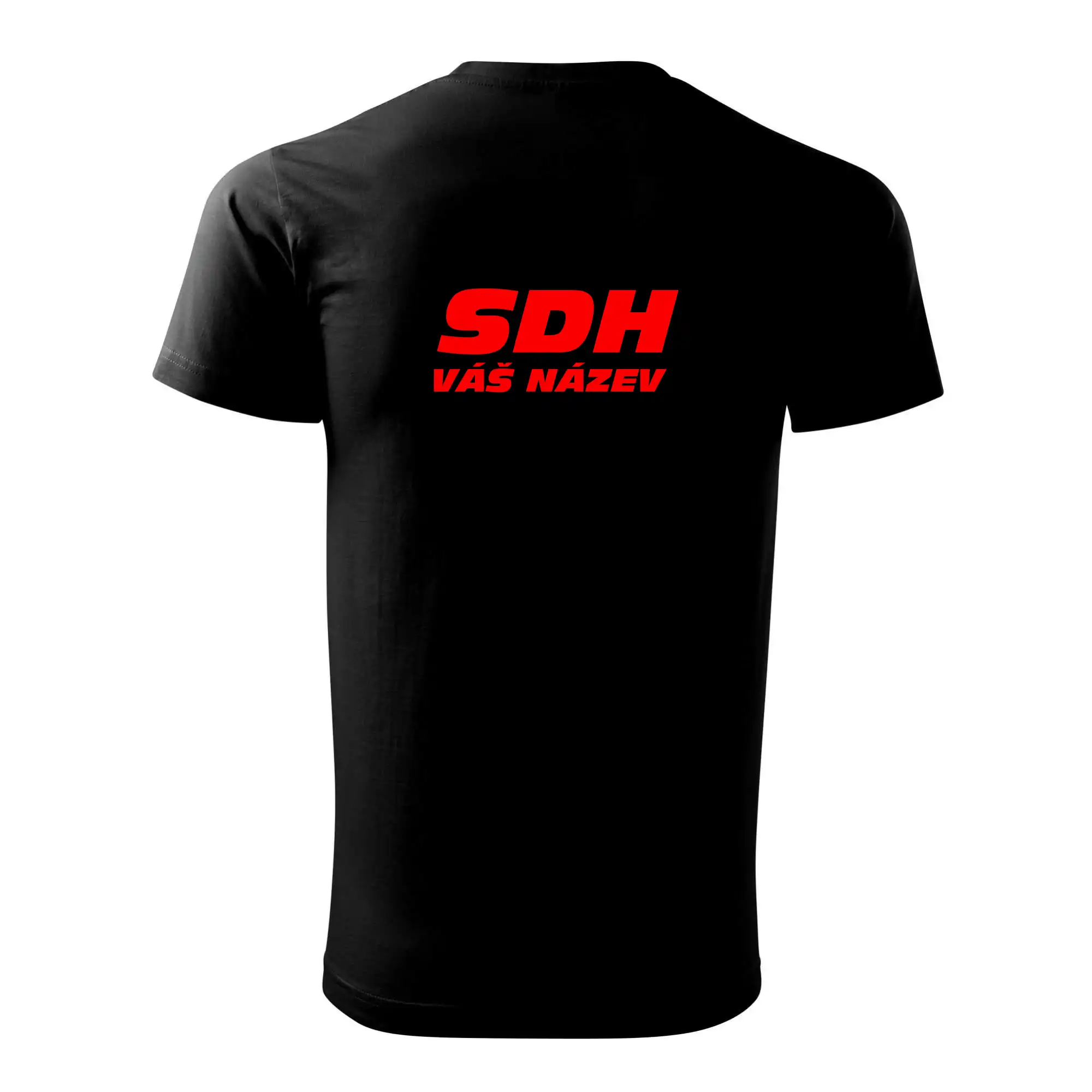 Hasičský sport SDH + váš název ČERVENÁ
