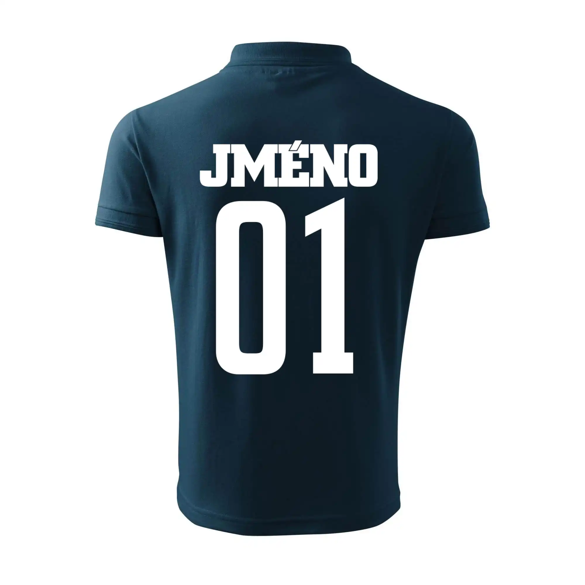 Fotbalový dres - vlastní jméno a číslo