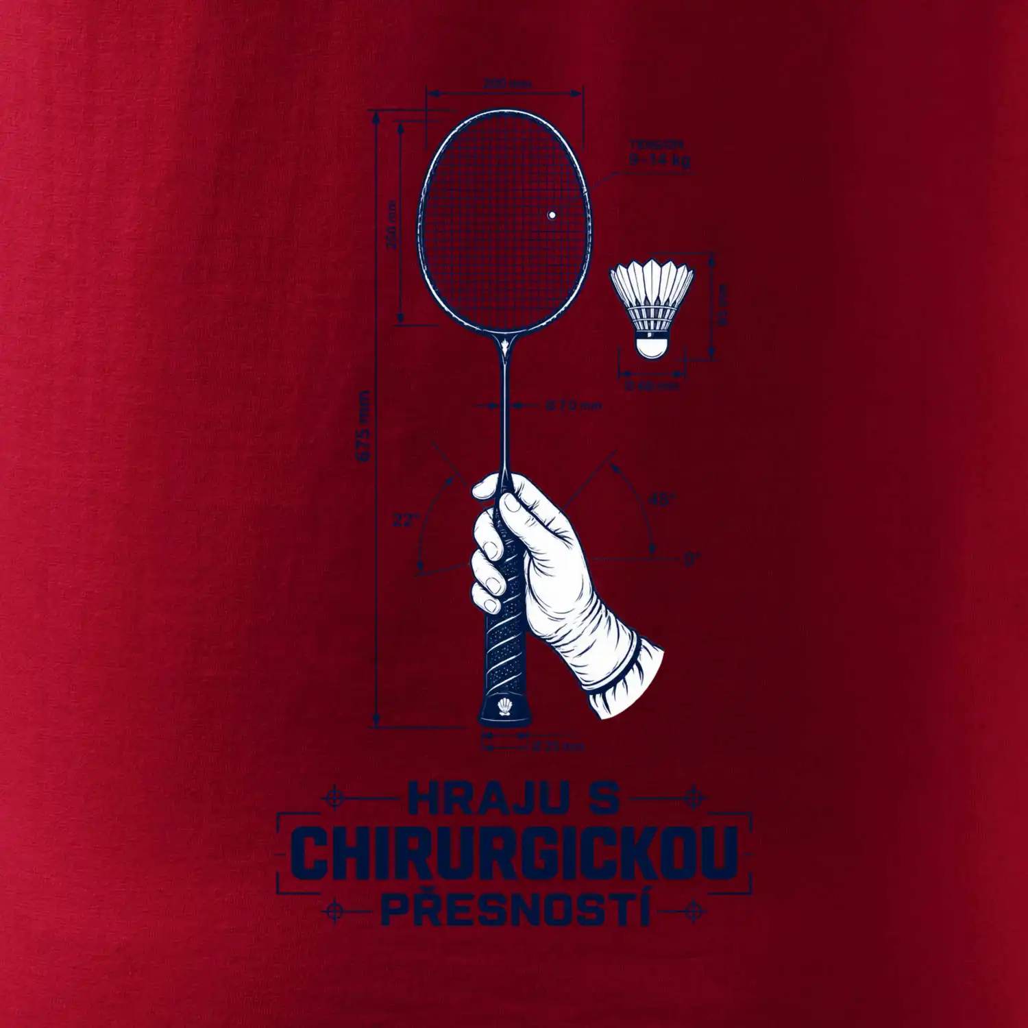 Badminton chirurgická přesnost