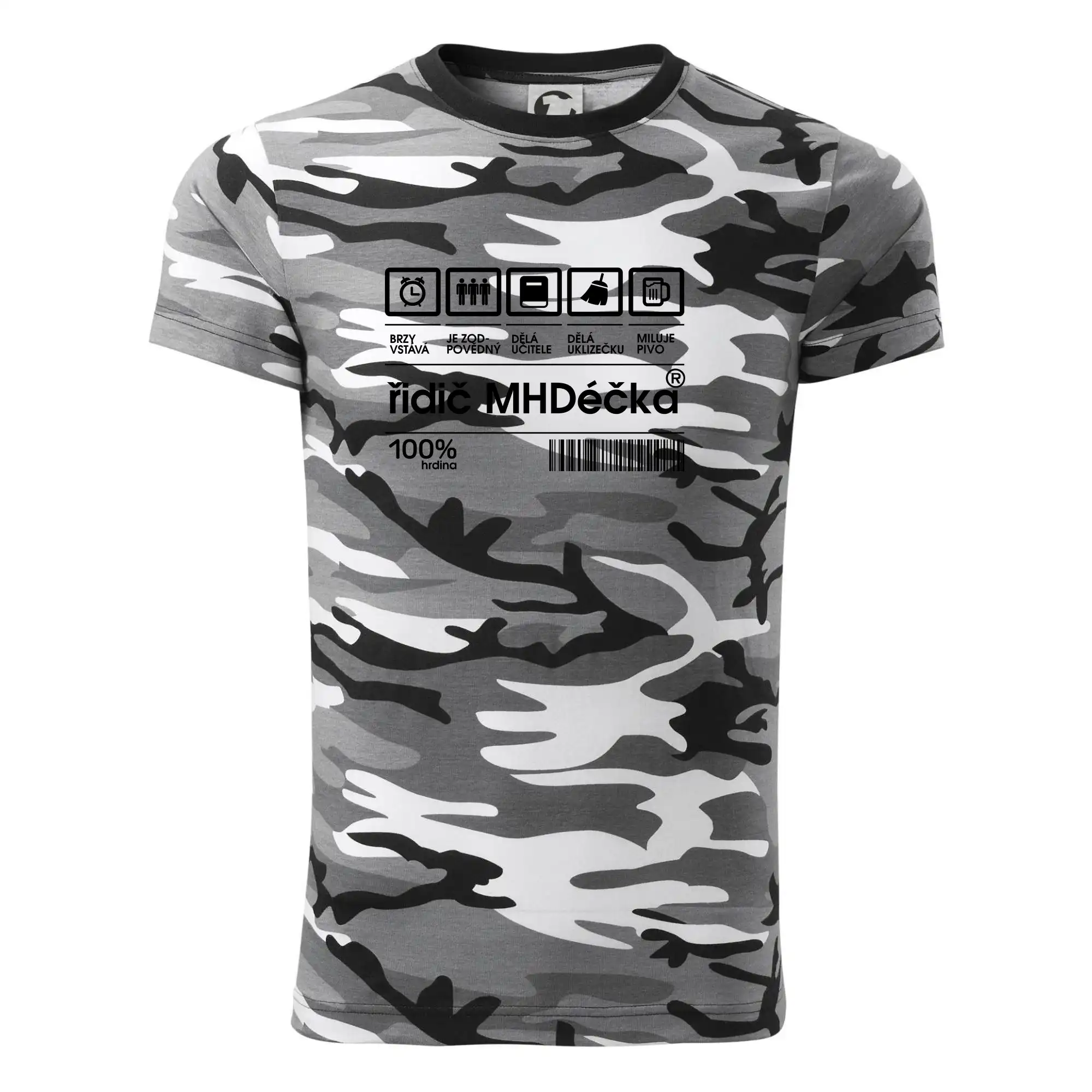 Čárový kód -  Řidič MHD