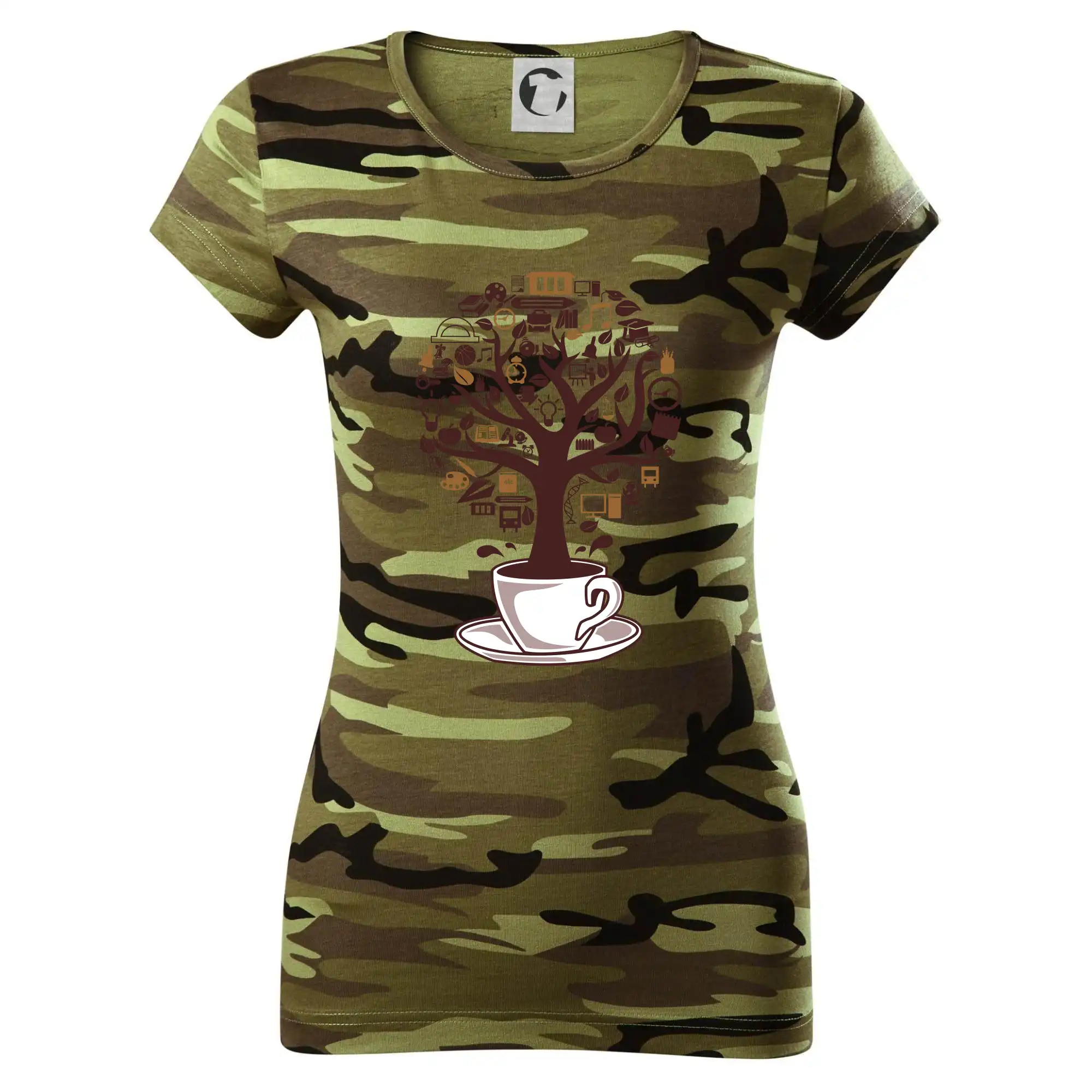 Coffee Tree parts from school icon