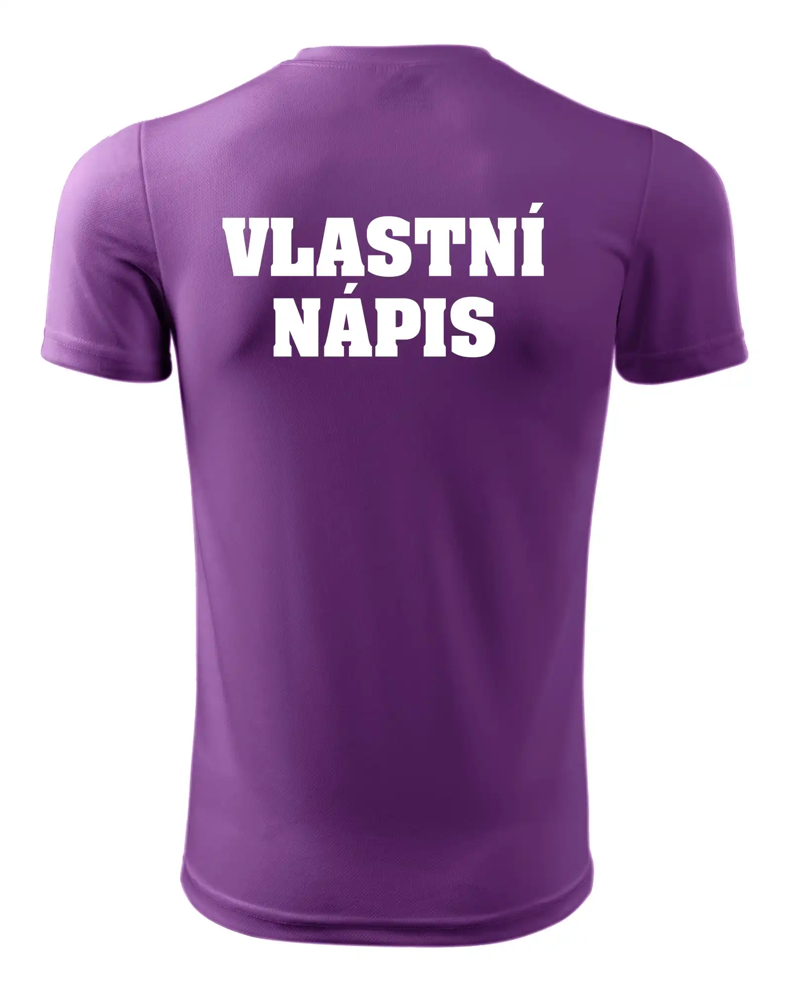 Hvězda života - vlastní nápis vpředu a vzadu