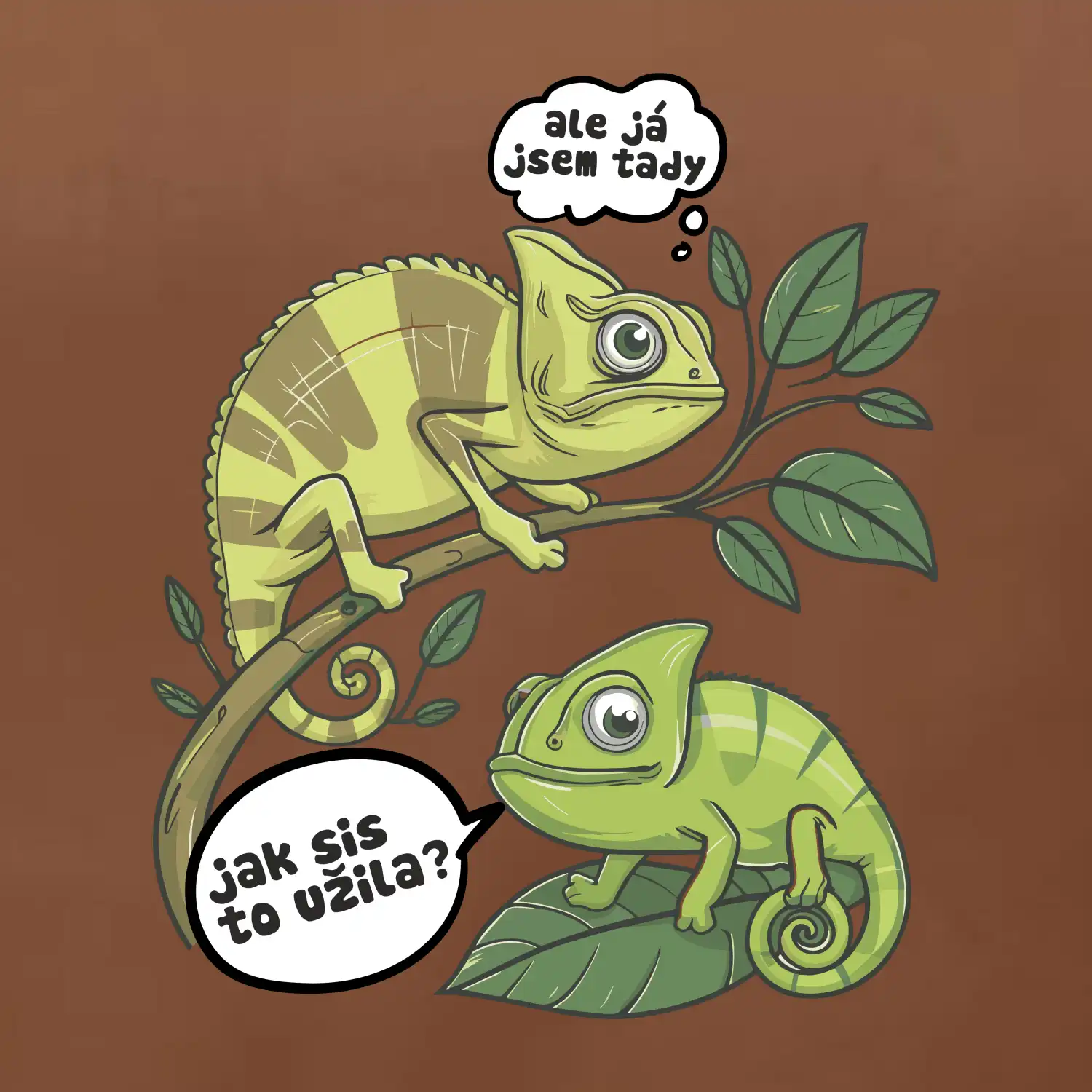 Chameleoni jak sis to užila
