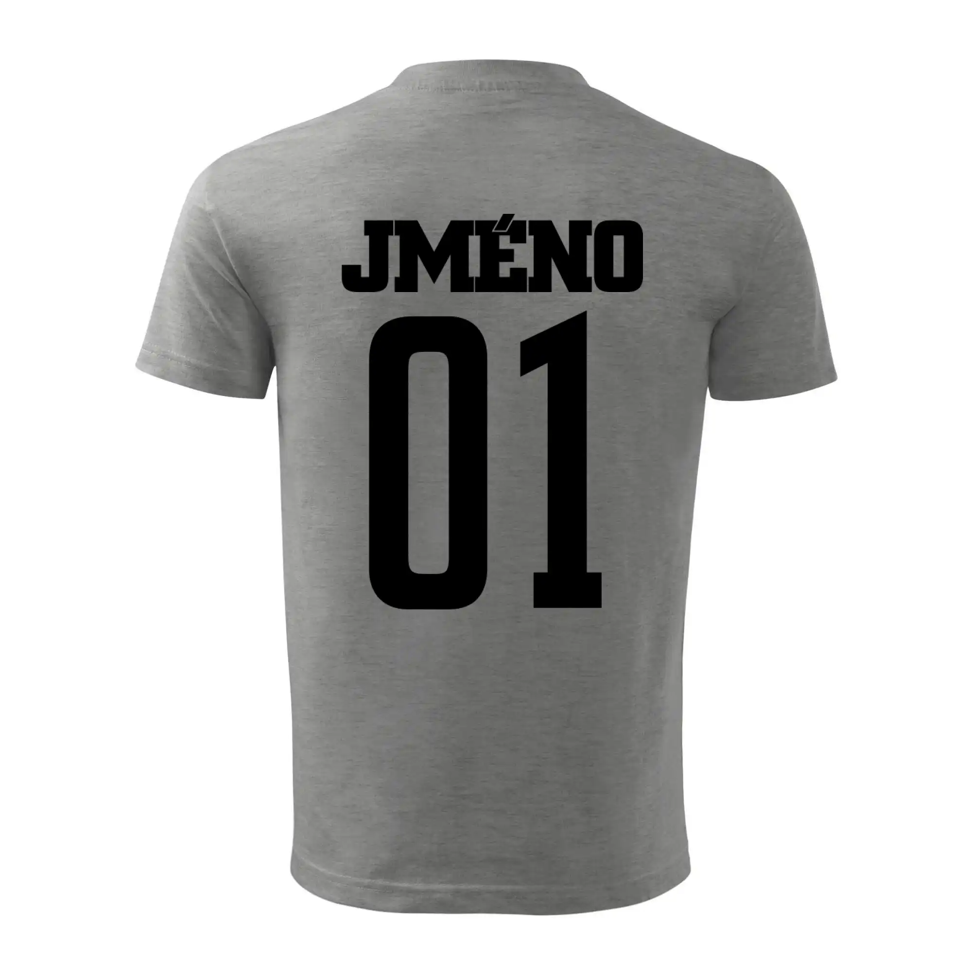 Fotbalový dres - vlastní jméno a číslo