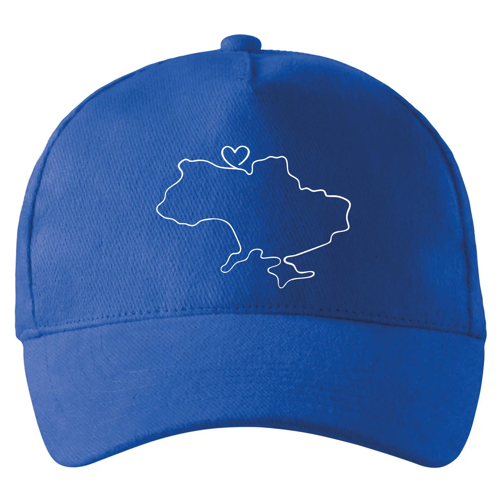 Mapa Ukrajiny - srdce