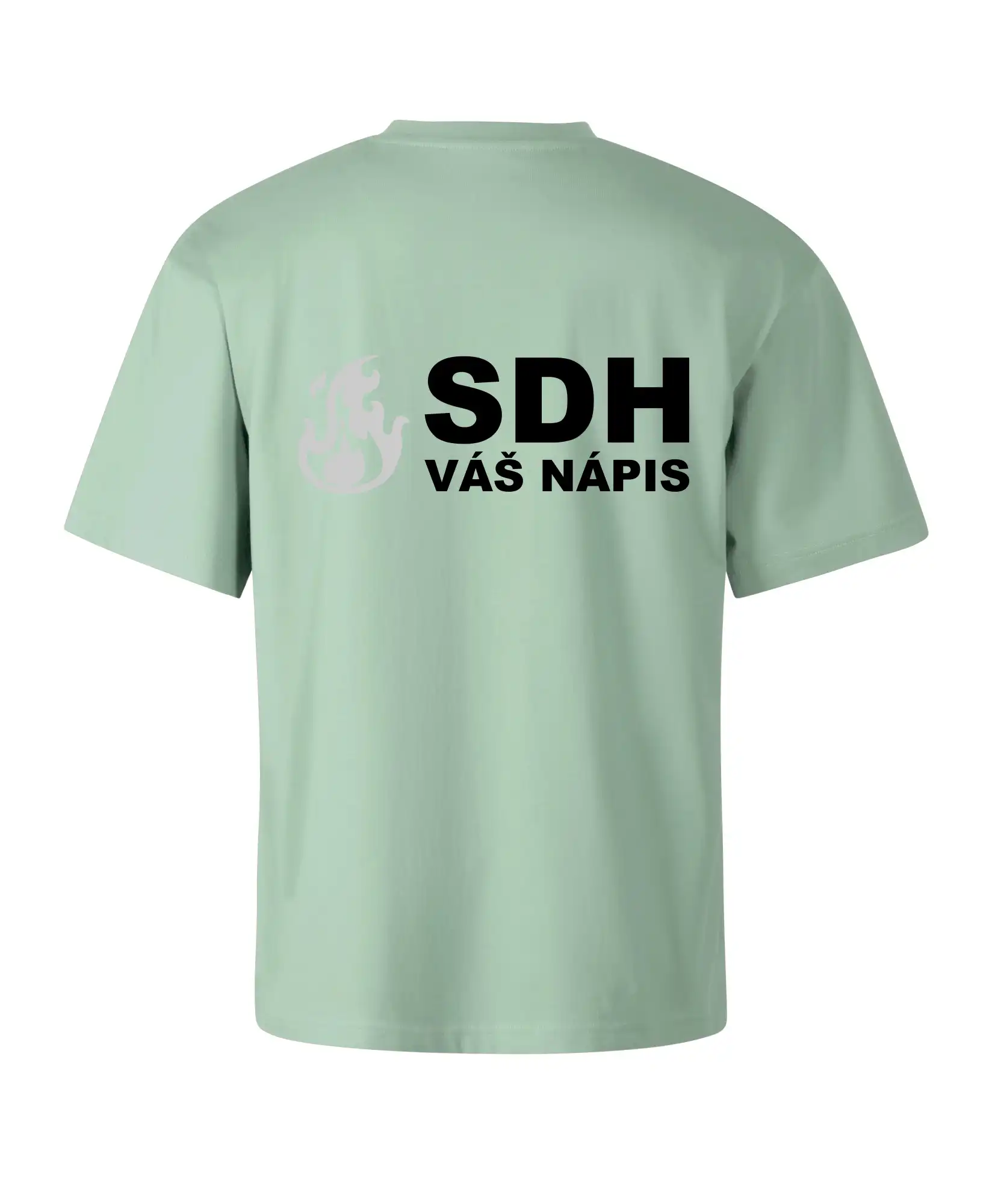 SDH REFLEXNÍ nápis (oheň, firesport, název sboru - vlastní nápis)