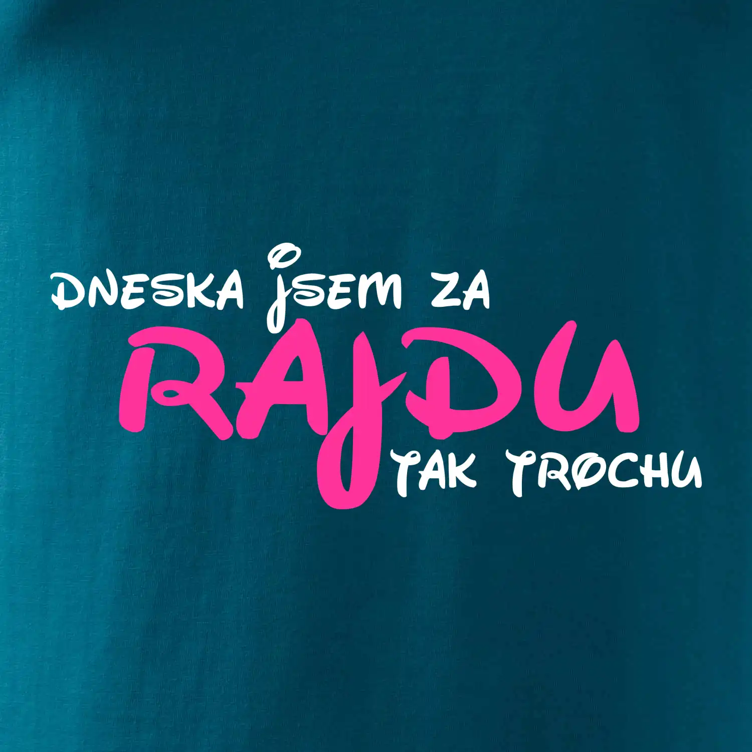 Dneska za rajdu, tak trochu - psací