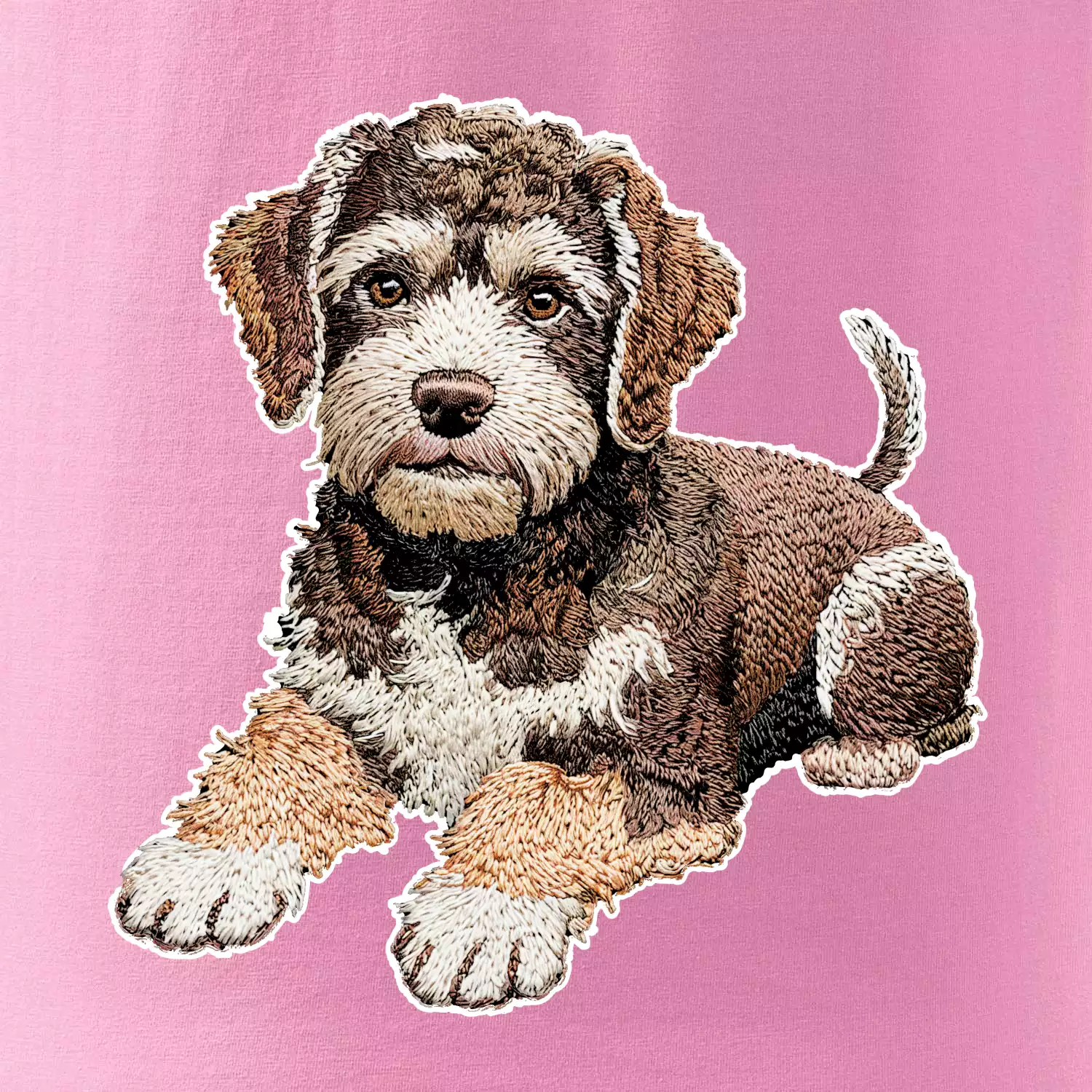 Lagotto romagnolo vyšívaný velký