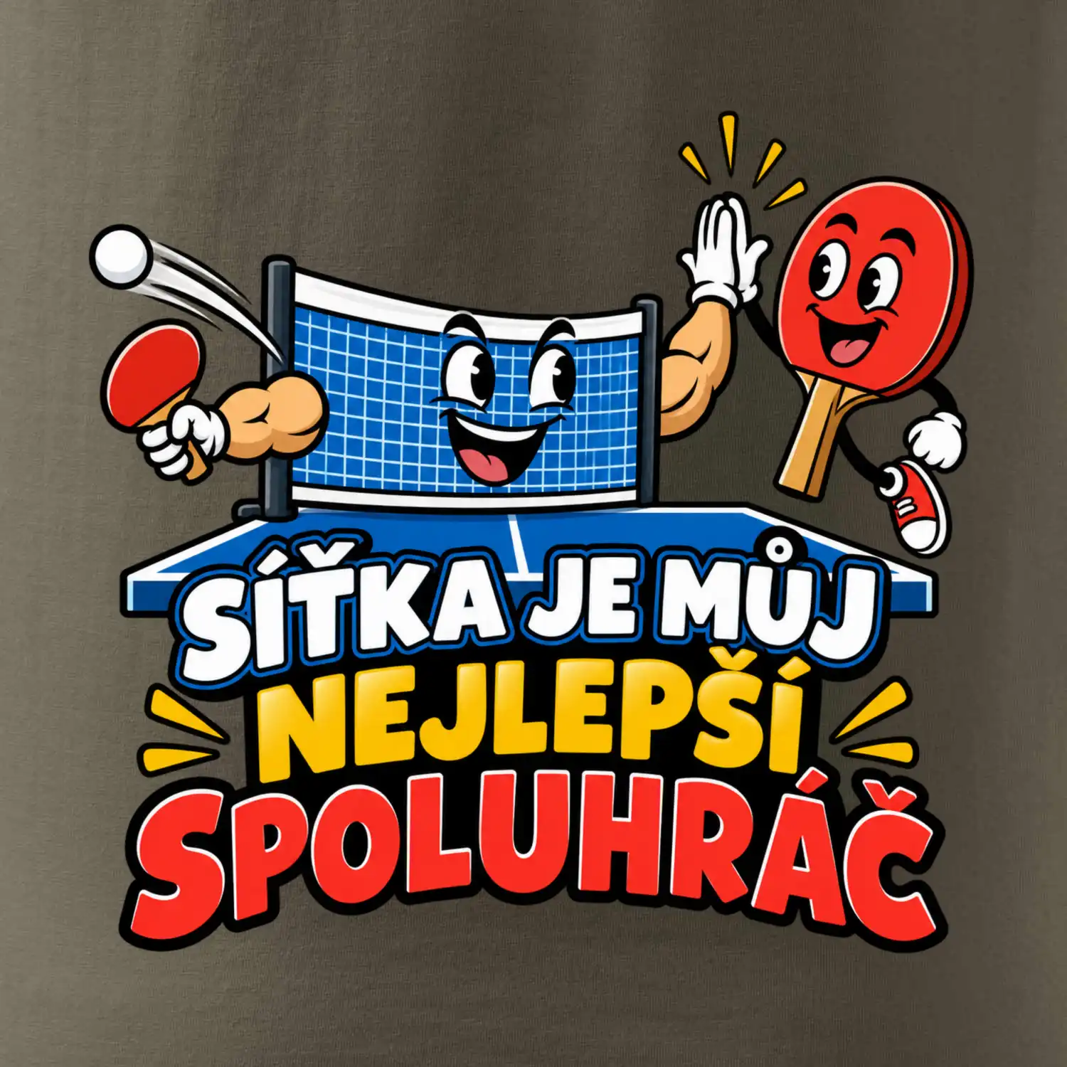 Síťka je můj nejlepší spoluhráč